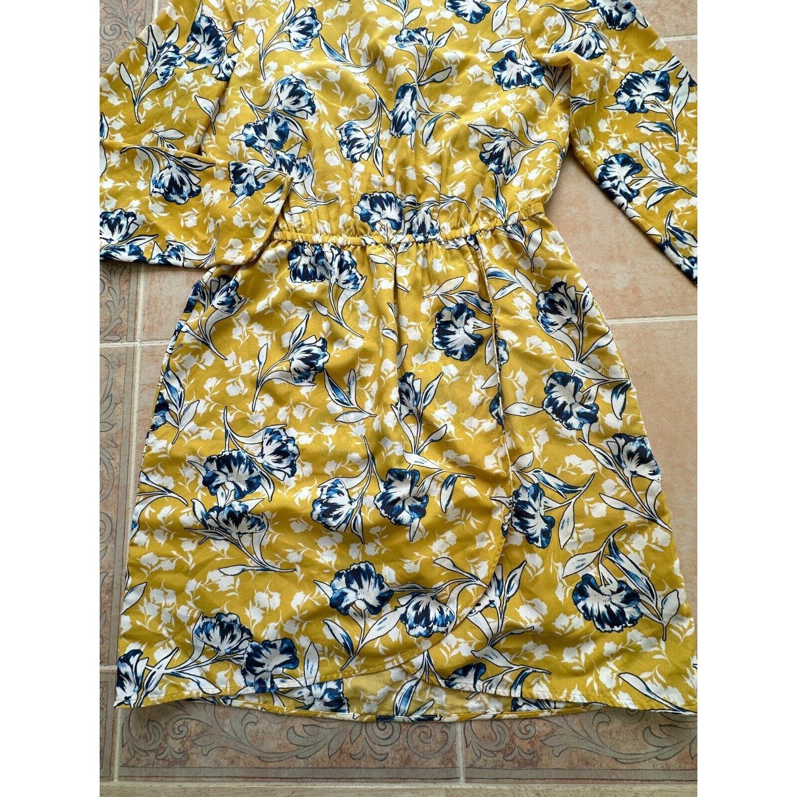 J.Crew J. Crew Floral lined Long sleeve Dress Size 4 Size S / US 4 / IT 40 - 5 Thumbnail