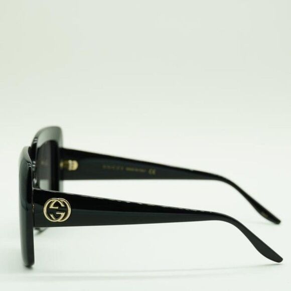 Gucci NEW GUCCI GG0896S 001 BLACK GREY SQUARE SUNGLASSES Size ONE SIZE - 10 Thumbnail