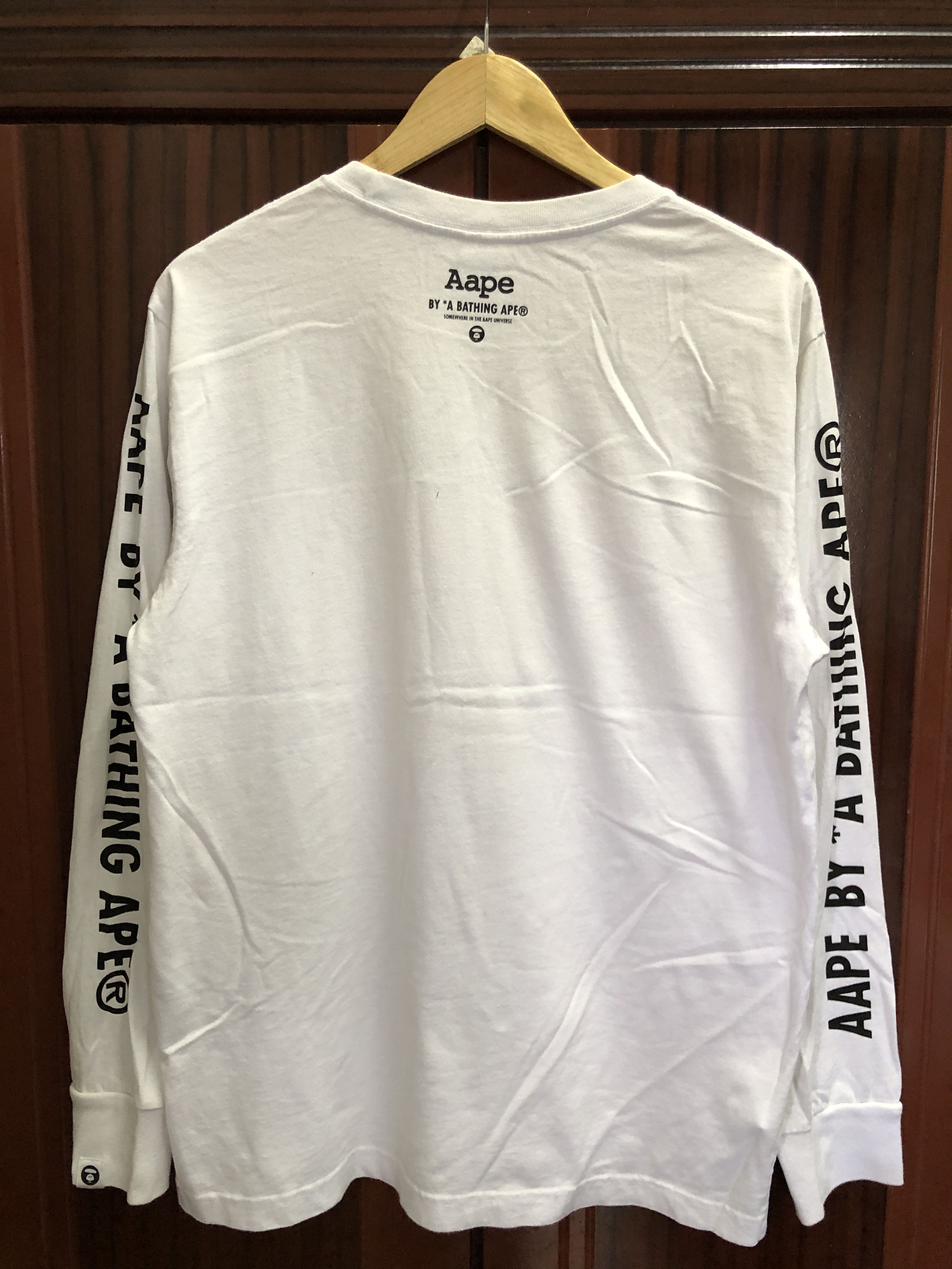Aape AAPE BY *A BATHING APE® long-sleeved Size US L / EU 52-54 / 3 - 4 Thumbnail