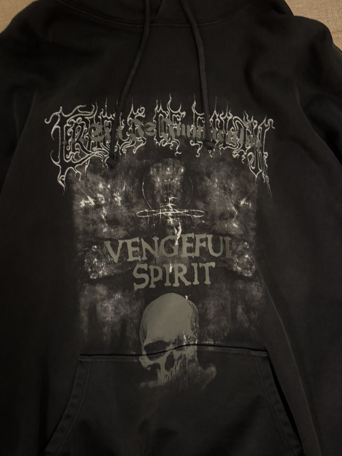 Vetements Vetements Cradle of Filth Vengeful Spirit Hoodie Size US M / EU 48-50 / 2 - 2 Thumbnail