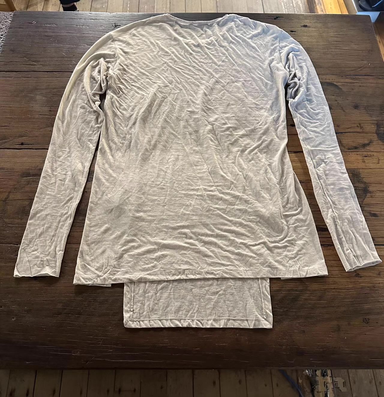 Damir Doma Damir Doma Grey Double‑Slit Long‑Sleeve Top Ｑ25 Size US S / EU 44-46 / 1 - 2 Thumbnail