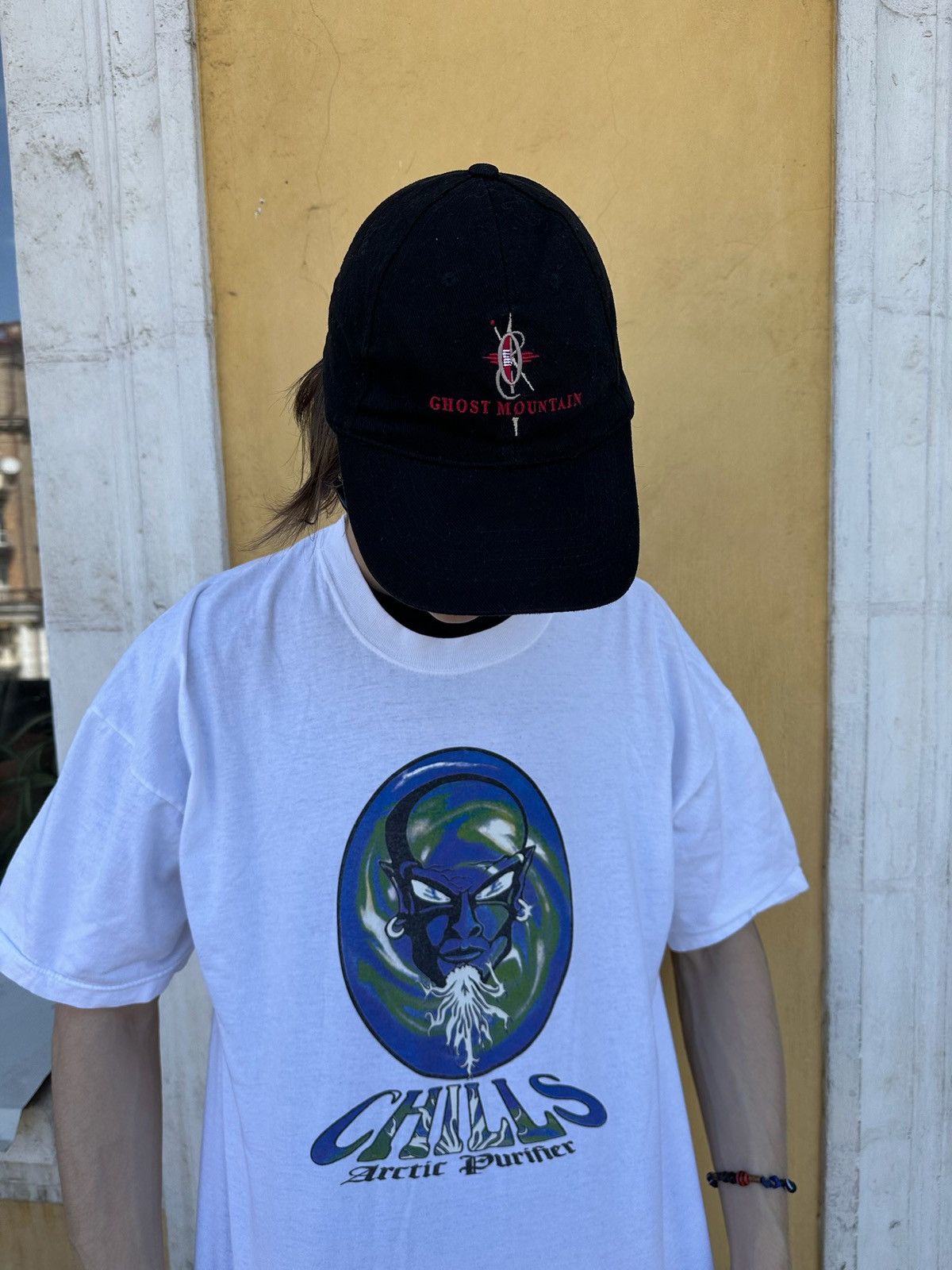 GOTHBOICLIQUE × Haunted Mound × Sad Boys Ghost Mountain cap Size ONE SIZE - 5 Thumbnail