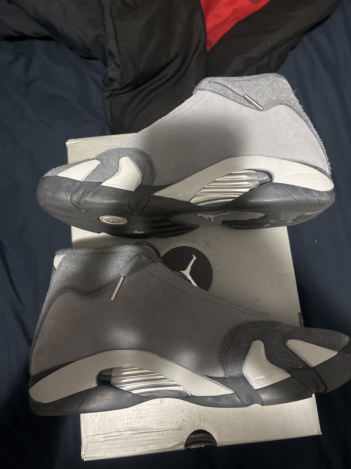 Jordan Brand Jordan 14 “Flint Grey” Size US 8.5 / EU 41-42 - 6 Thumbnail