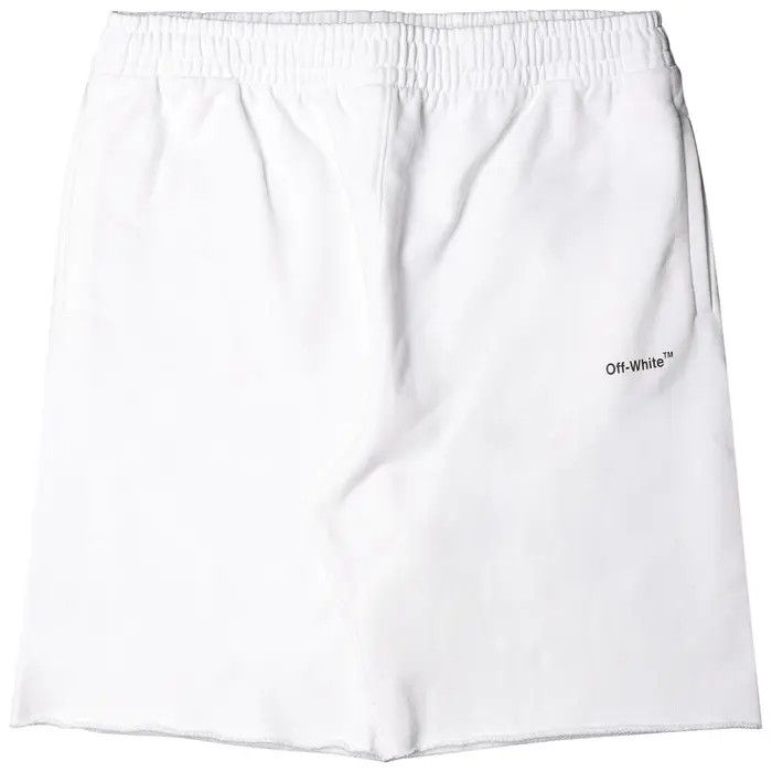 Off-White o1y0325 Logo Short in White Size US 28 / EU 44 - 1 Thumbnail