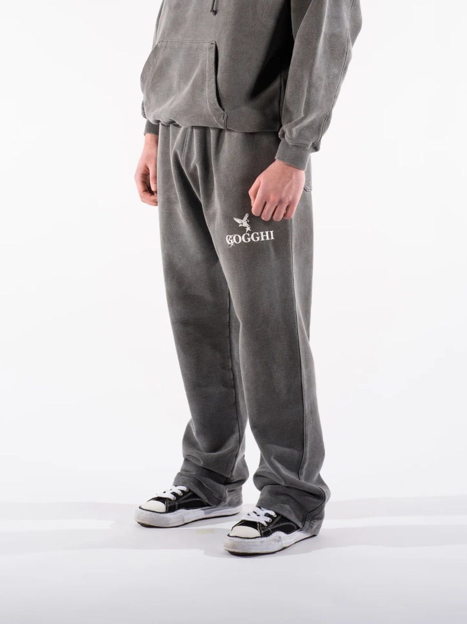 If Six Was Nine Gogghi Design Baggy Sweatpants Vintage Gray Japan Style LGB Size US 32 / EU 48 - 3 Thumbnail