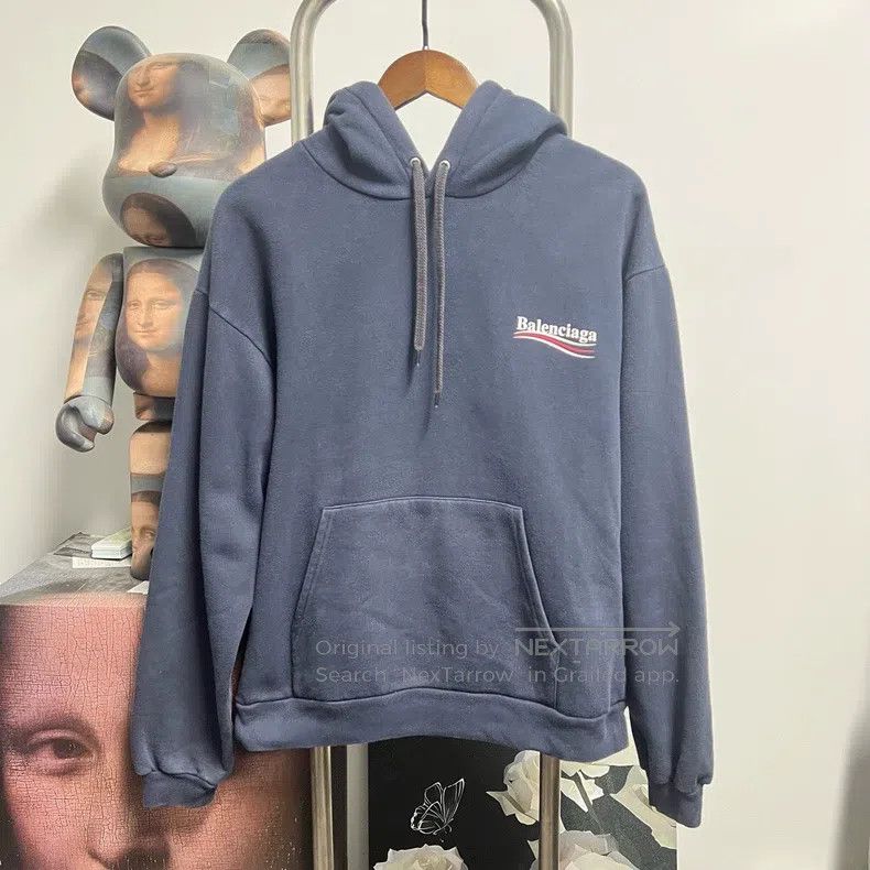 Balenciaga Balenciaga Wave Hoodie Size US M / EU 48-50 / 2 - 1 Thumbnail