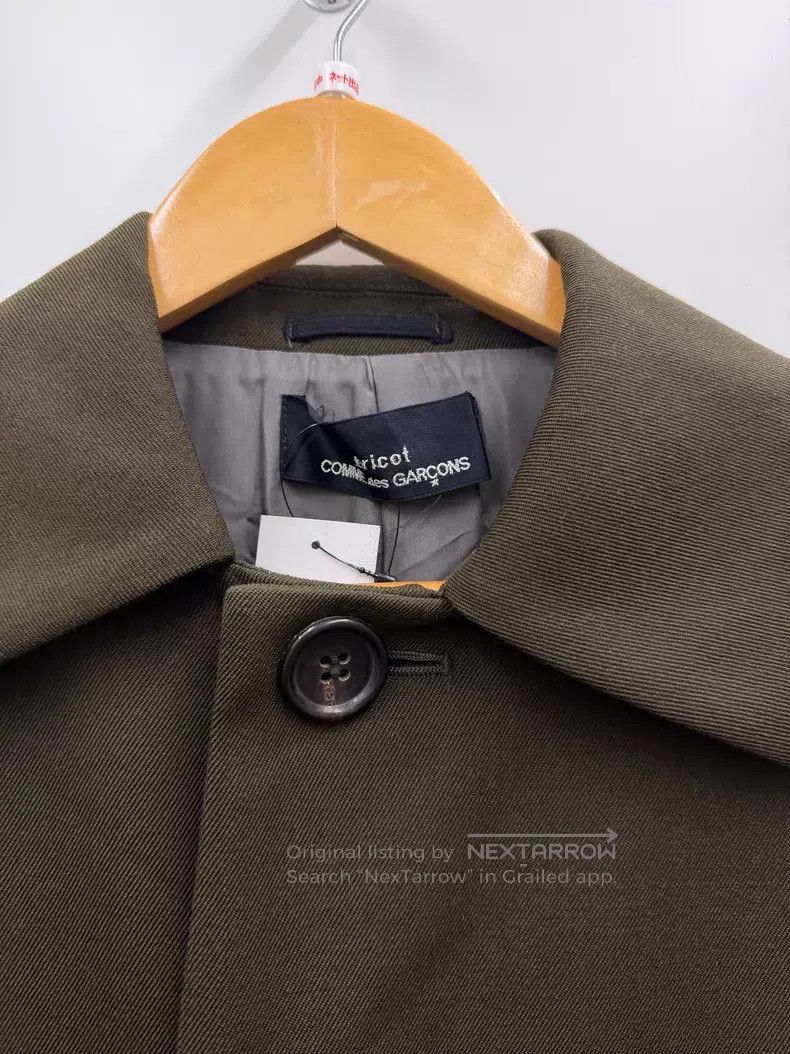 Comme des Garcons Comme des Garcons size F Olive Green Wool Jacket Size S / US 4 / IT 40 - 2 Thumbnail