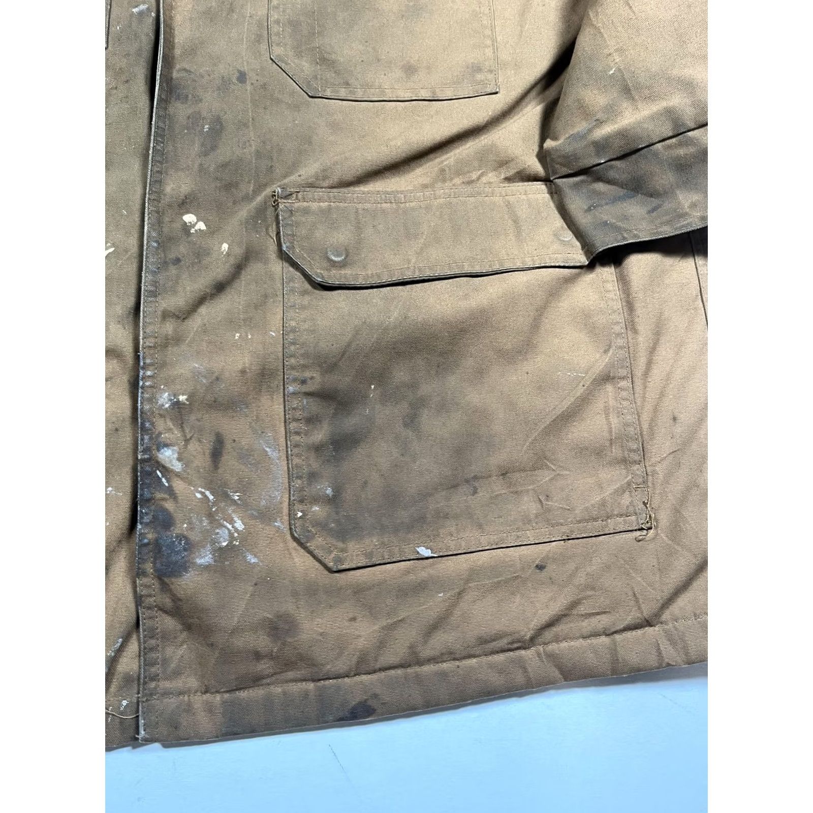 Red Kap Red Kap Coat Mens 2XL Brown Canvas Quilted Insulated Workwear Parka Full Zip Read Size US XXL / EU 58 / 5 - 7 Thumbnail