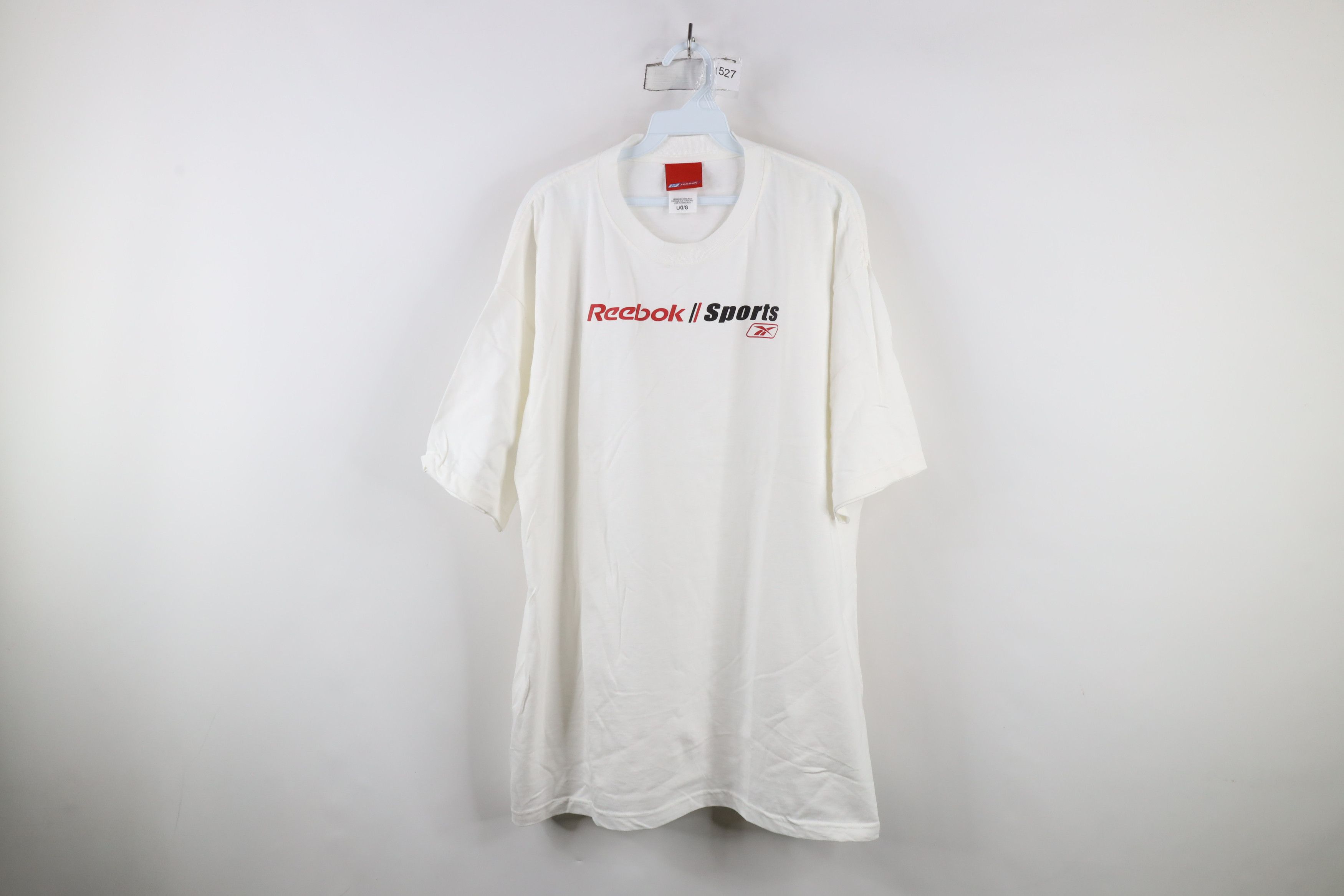 Reebok Vintage Vintage 90s Reebok Sport Short Sleeve T Shirt White Cotton Grailed
