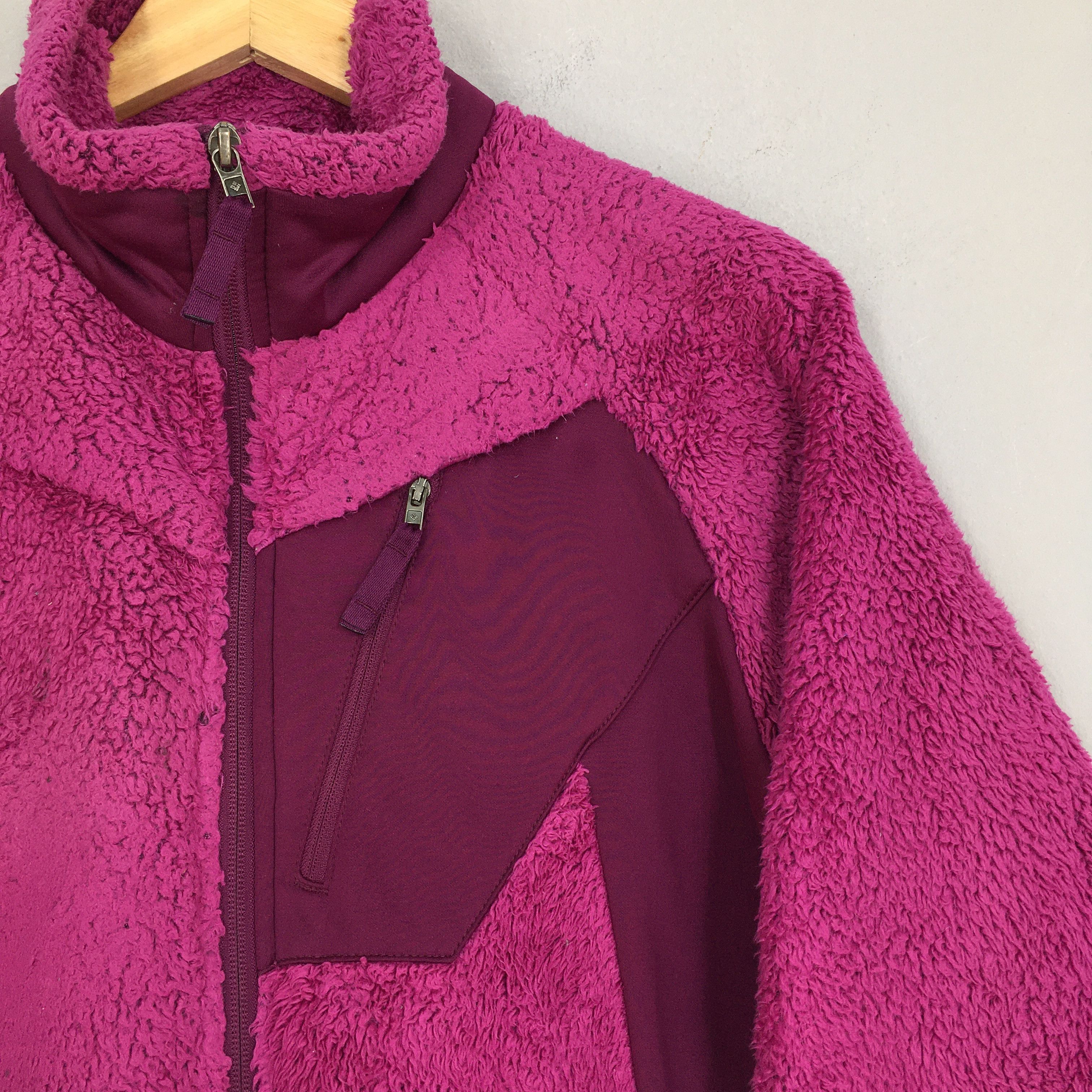 Columbia Vintage Columbia Fleece Zipper Sweater Women Large Size L / US 10 / IT 46 - 2 Thumbnail