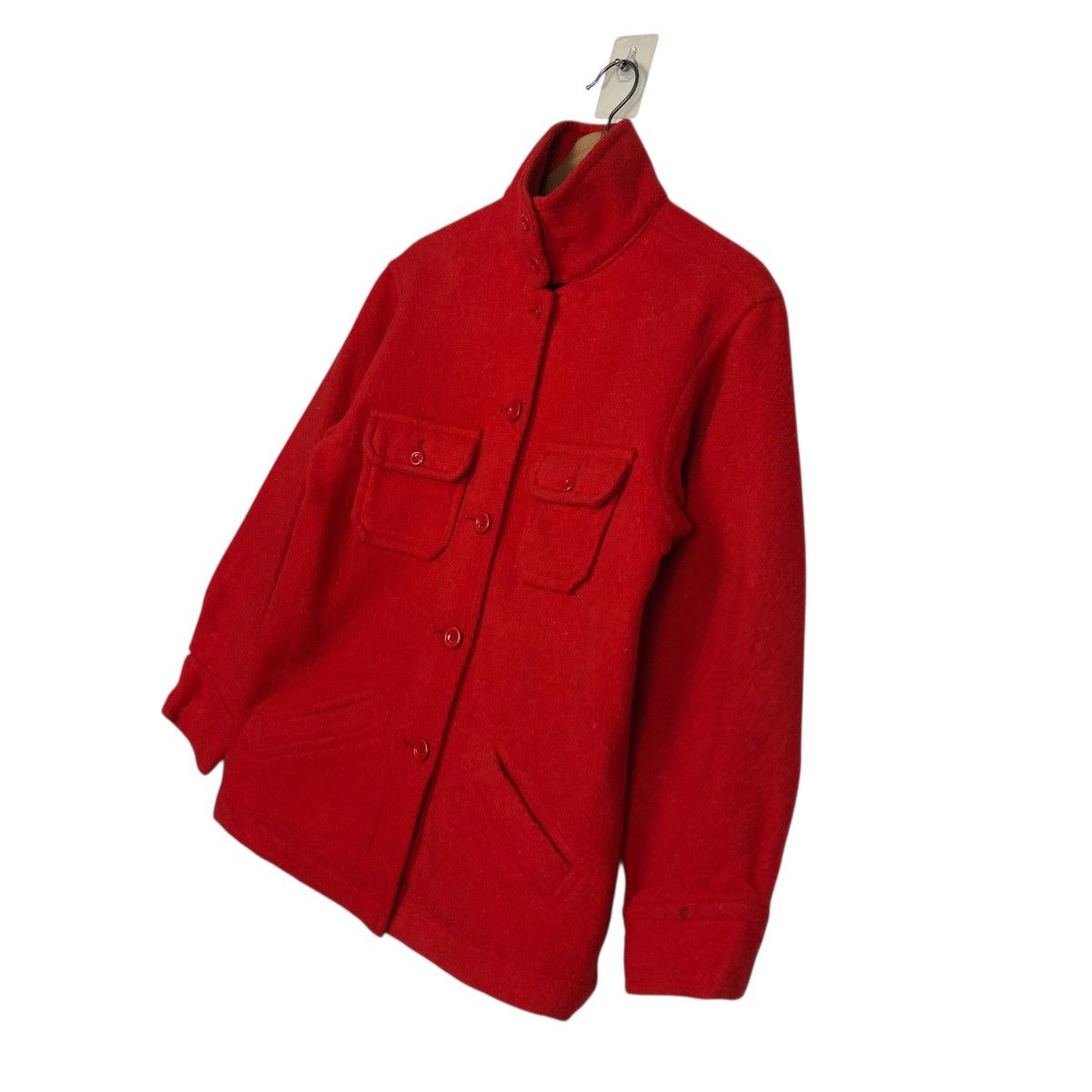 Japanese Brand 🔥VINTAGE WOOL BUTTON JACKET CANDY BOX ISSEY MIYAKE Size US M / EU 48-50 / 2 - 4 Thumbnail