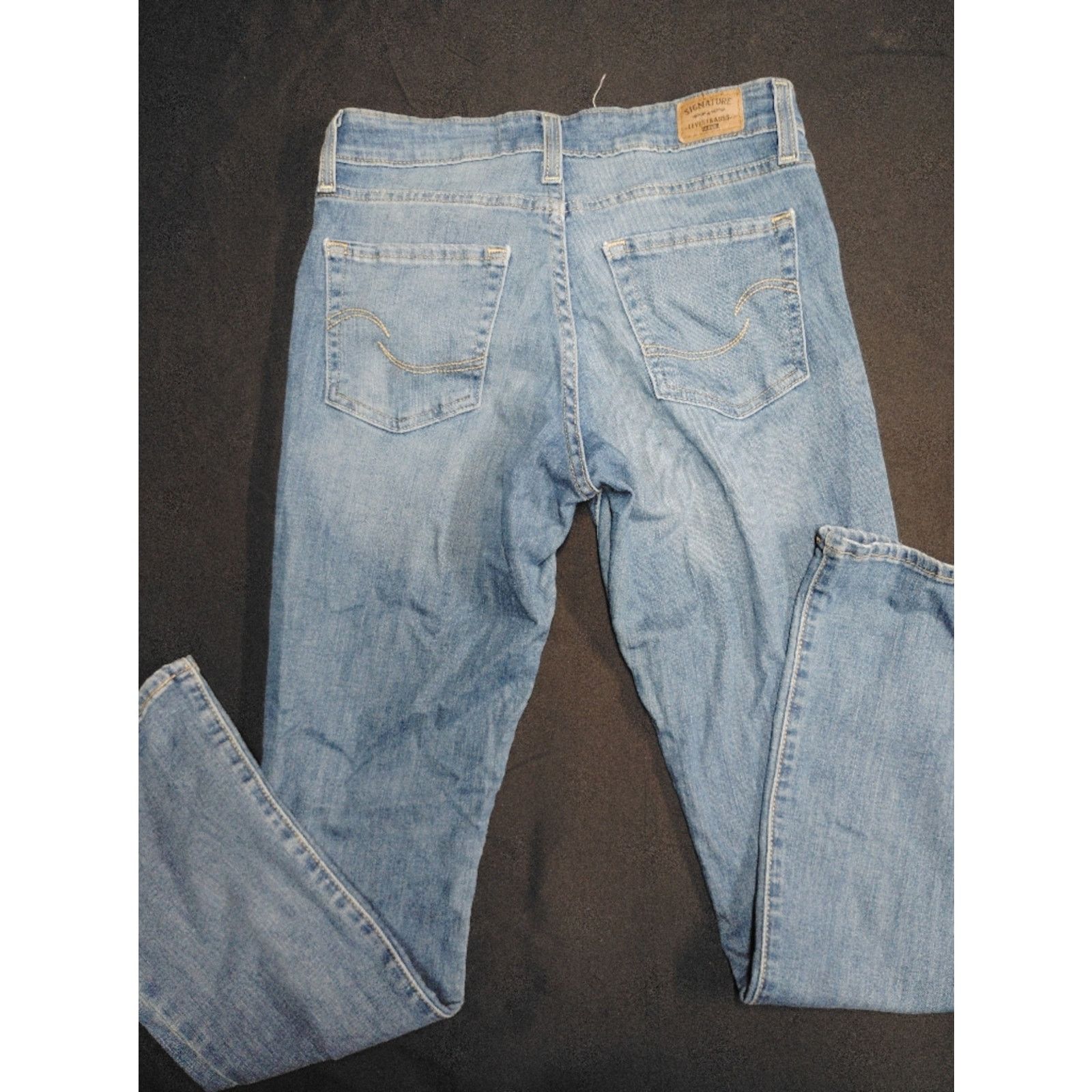 Levi's Signature by Levi Strauss Totally Shaping Boot cut Jeans Size 26" / US 2 / IT 38 - 7 Thumbnail