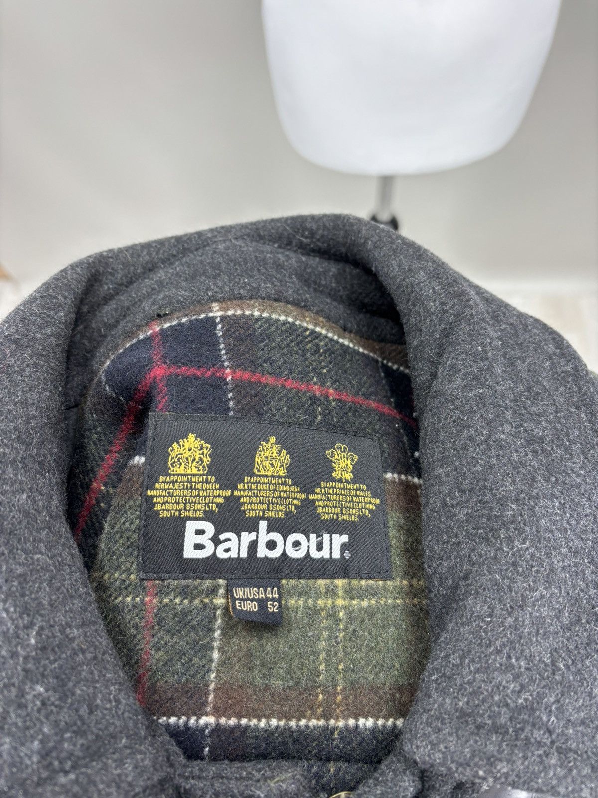 Barbour Mens wool jacket Barbour Classic Duffle Coat Size 52 Size US L / EU 52-54 / 3 - 13 Thumbnail