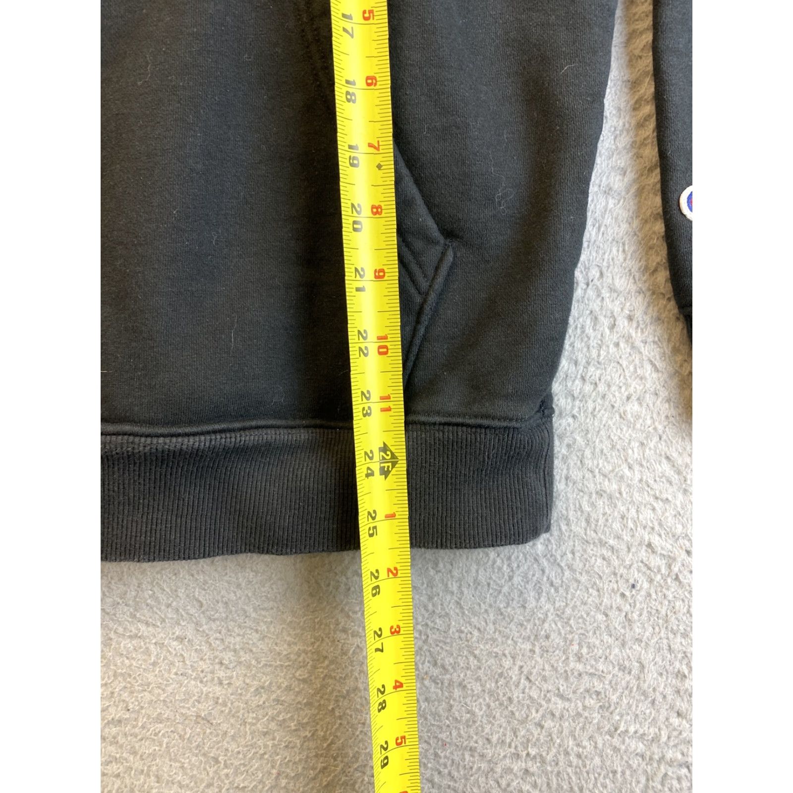 Champion Champion S Black Big Logo Pullover Hoodie Size Small /36-55 Sweatshirt Size US S / EU 44-46 / 1 - 6 Thumbnail