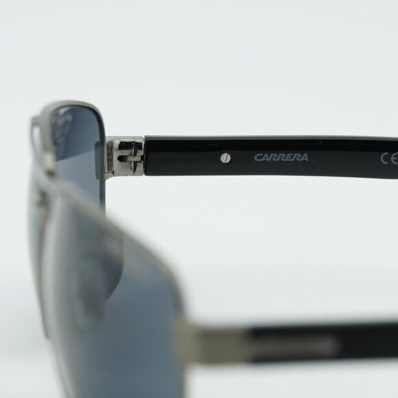 Carrera CARRERA 8063/S 0KJ1 IR Sunglasses Ruthenium Rectangle Frame Size ONE SIZE - 3 Thumbnail
