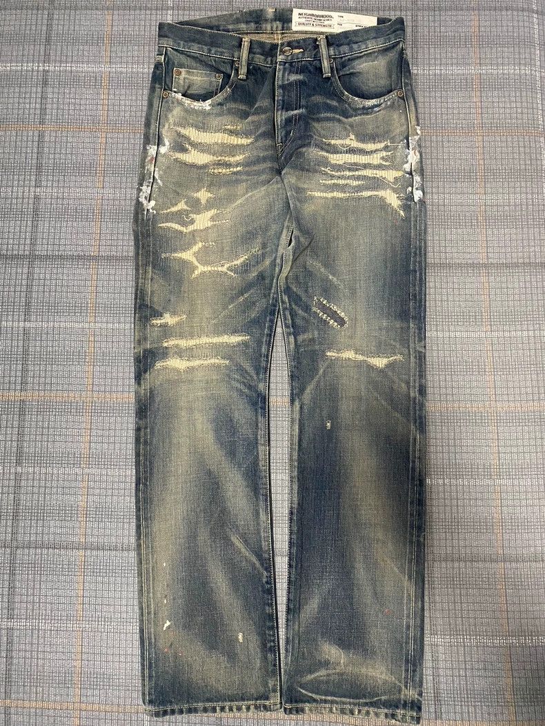 Neighborhood Neighborhood 16SS KNOCKDOWN SAVAGE Denim Size US 29 - 1 Thumbnail