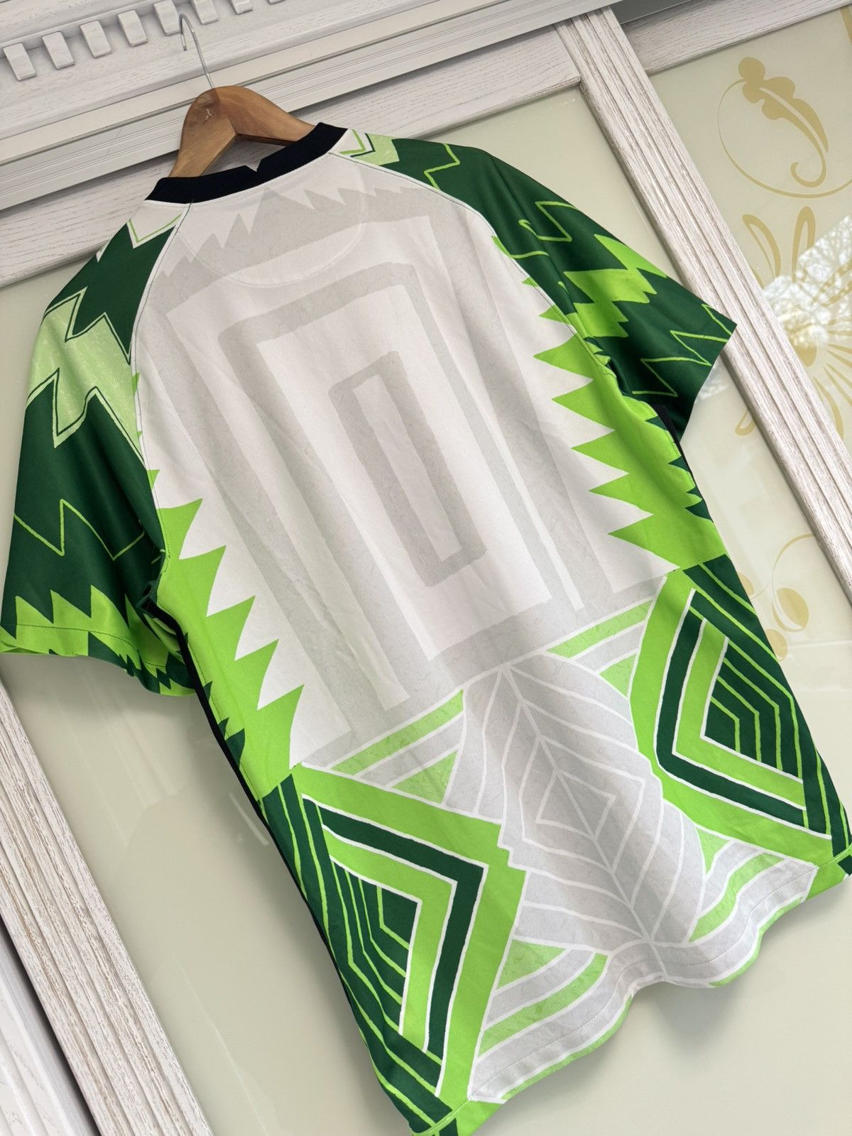 Nike Nigeria 2020-2021 Home Soccer Jersey Football Shirt Kit Size US XL / EU 56 / 4 - 10 Thumbnail