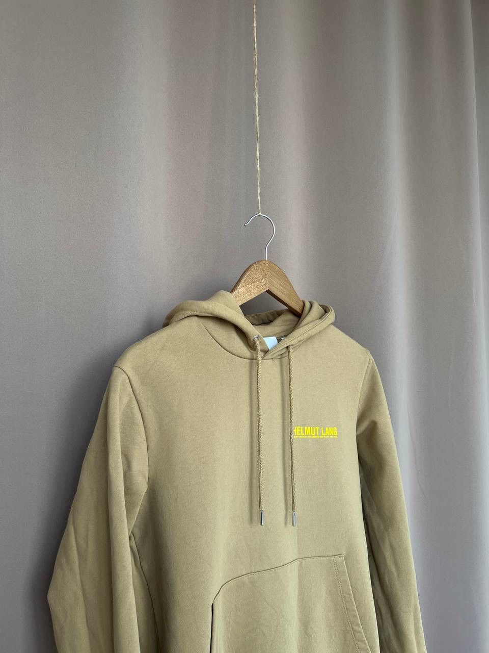 Helmut Lang Helmut Lang Hoodie Mens Size S Small Logo Olive Long Sleeve Size US S / EU 44-46 / 1 - 3 Thumbnail