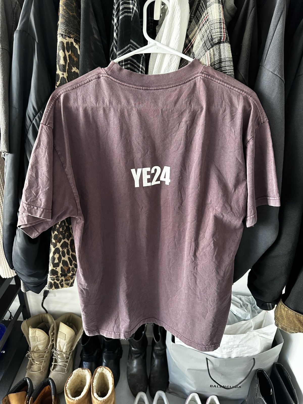 Balenciaga Balenciaga YE24 Paris tee Size US S / EU 44-46 / 1 - 6 Thumbnail