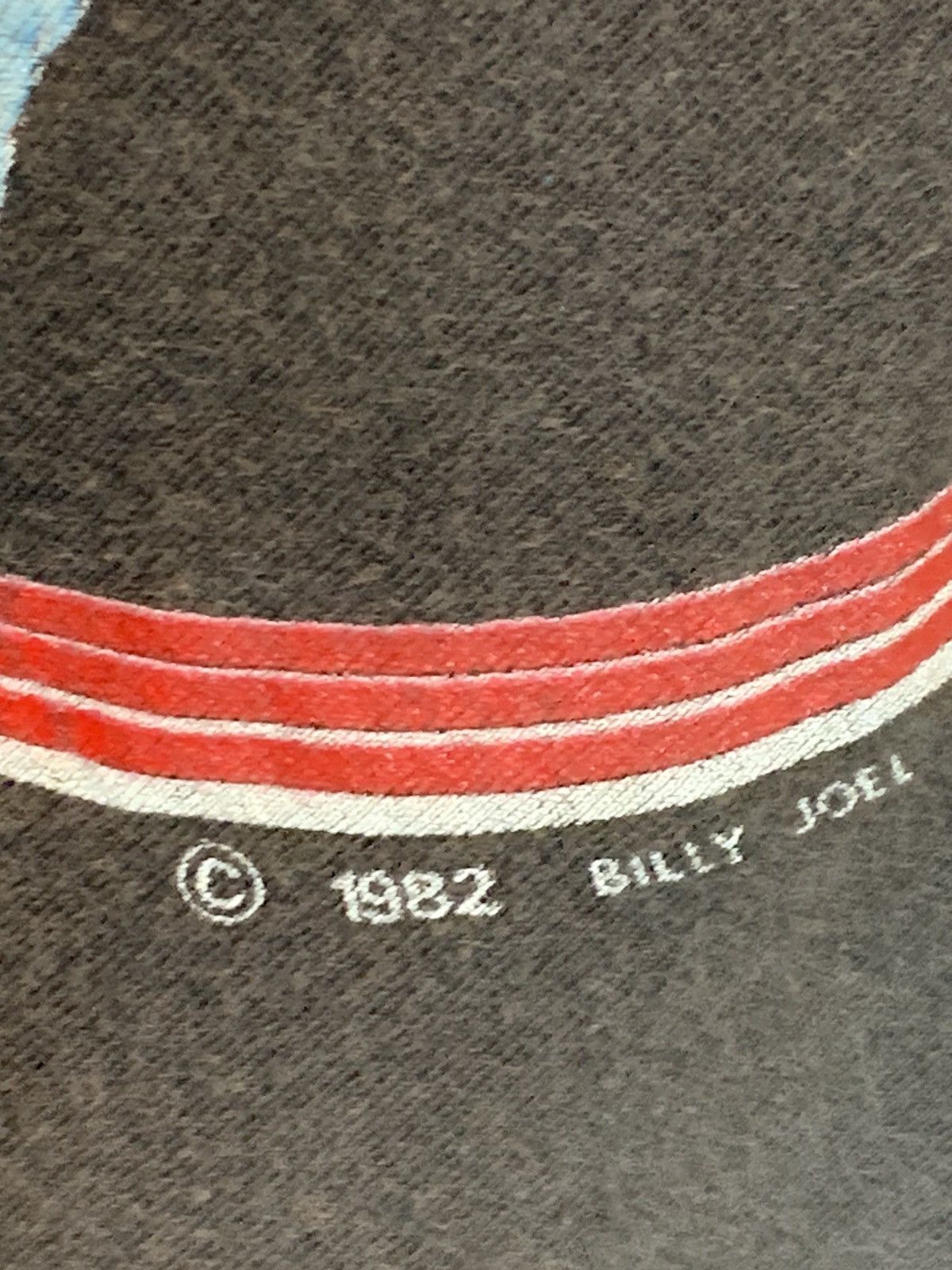 Band Tees × Vintage RARE Vintage 1982 Billy Joel Behind Nylon Curtain Tour Shirt Size US M / EU 48-50 / 2 - 9 Thumbnail