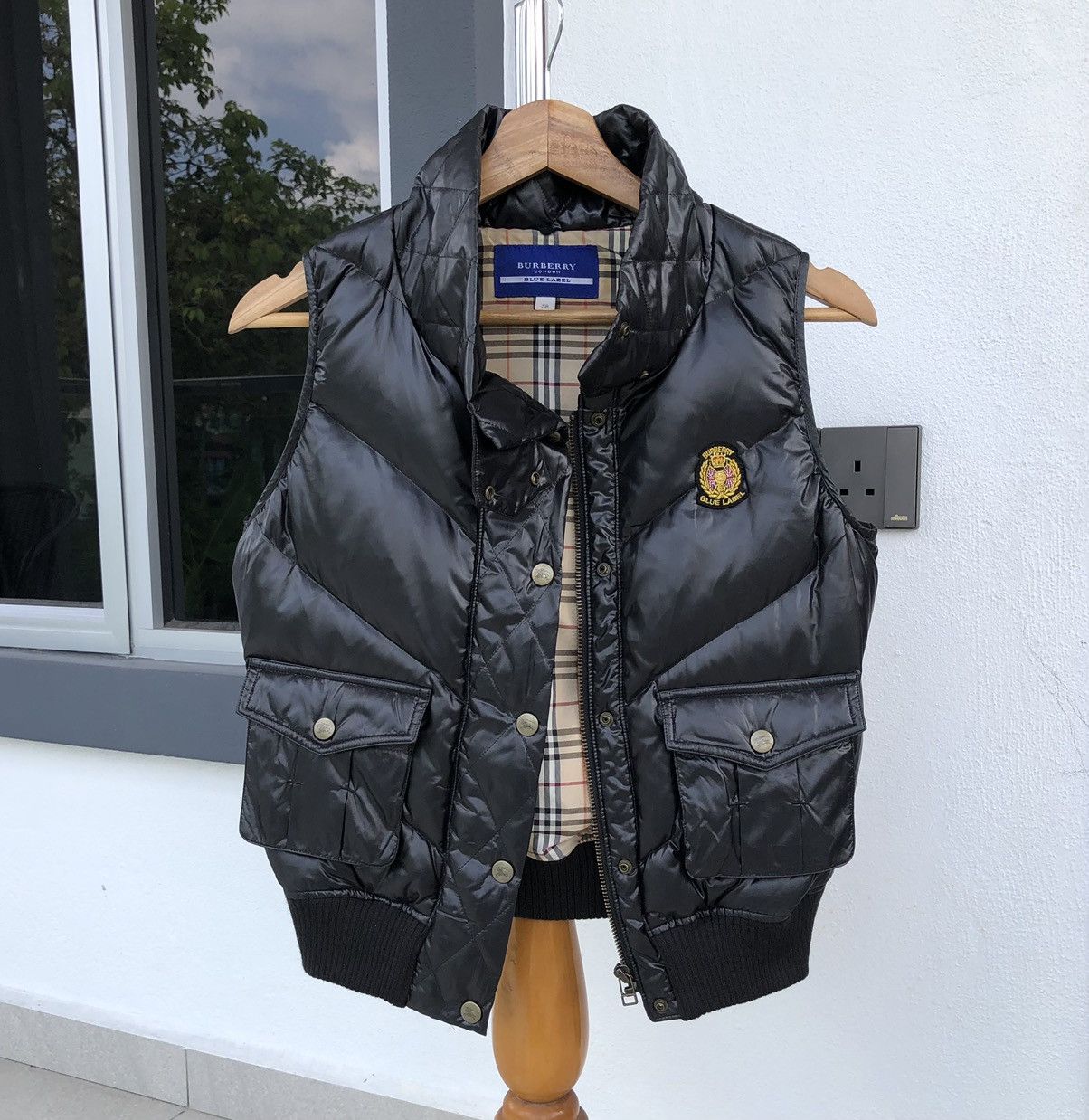 Burberry Burberry Blue Label Goose Down Vest Puffer Jacket Size S / US 4 / IT 40 - 4 Thumbnail
