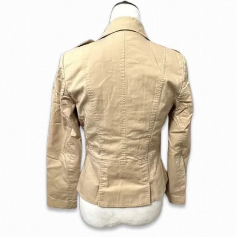 Other Apostrophe Classic Jacket Flap Pockets Button Front Beige 2 Size XS / US 0-2 / IT 36-38 - 4 Thumbnail
