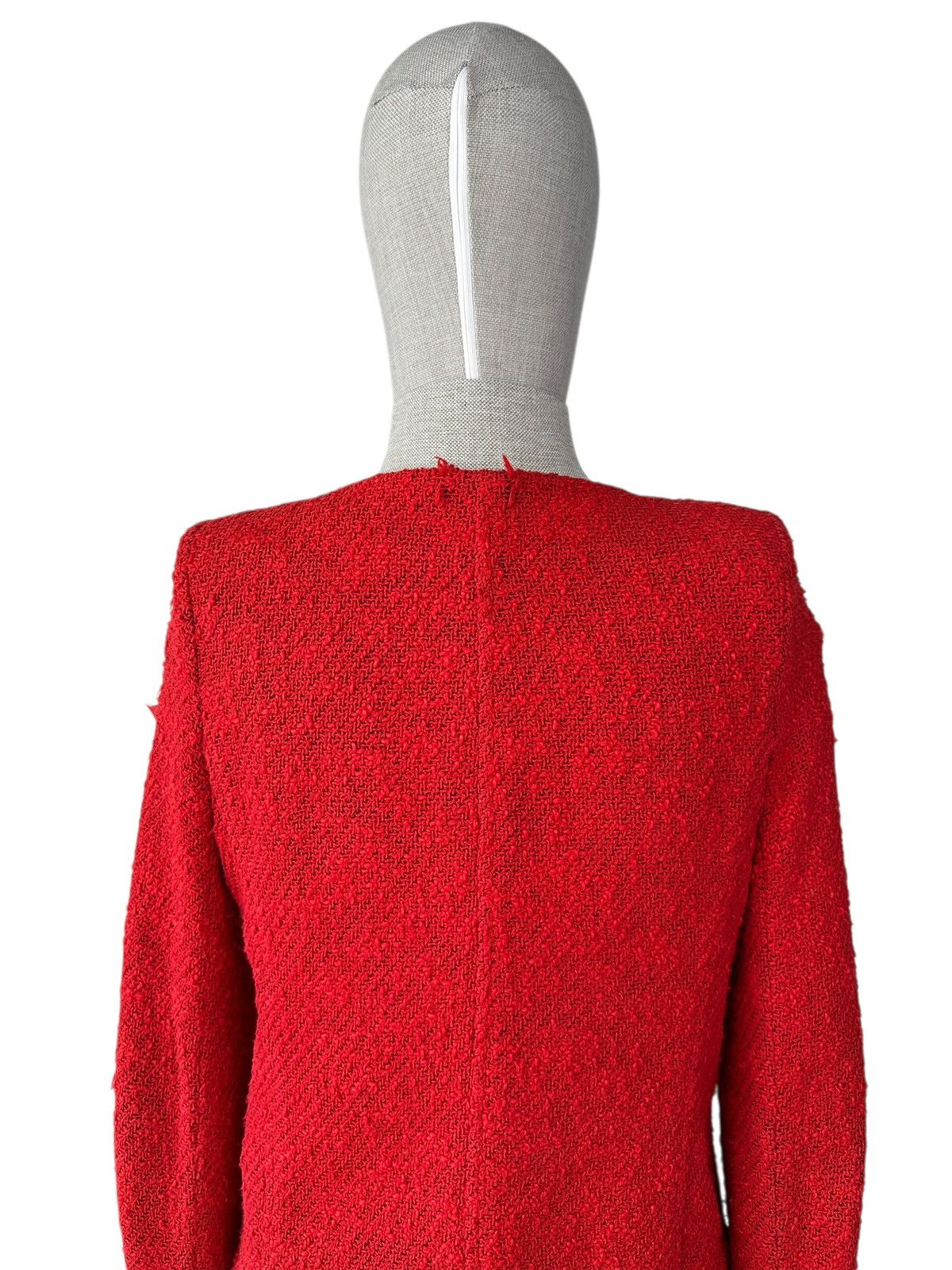 Iro IRO Agnette Tweed Jacket Red size 3 Size XS / US 0-2 / IT 36-38 - 6 Thumbnail