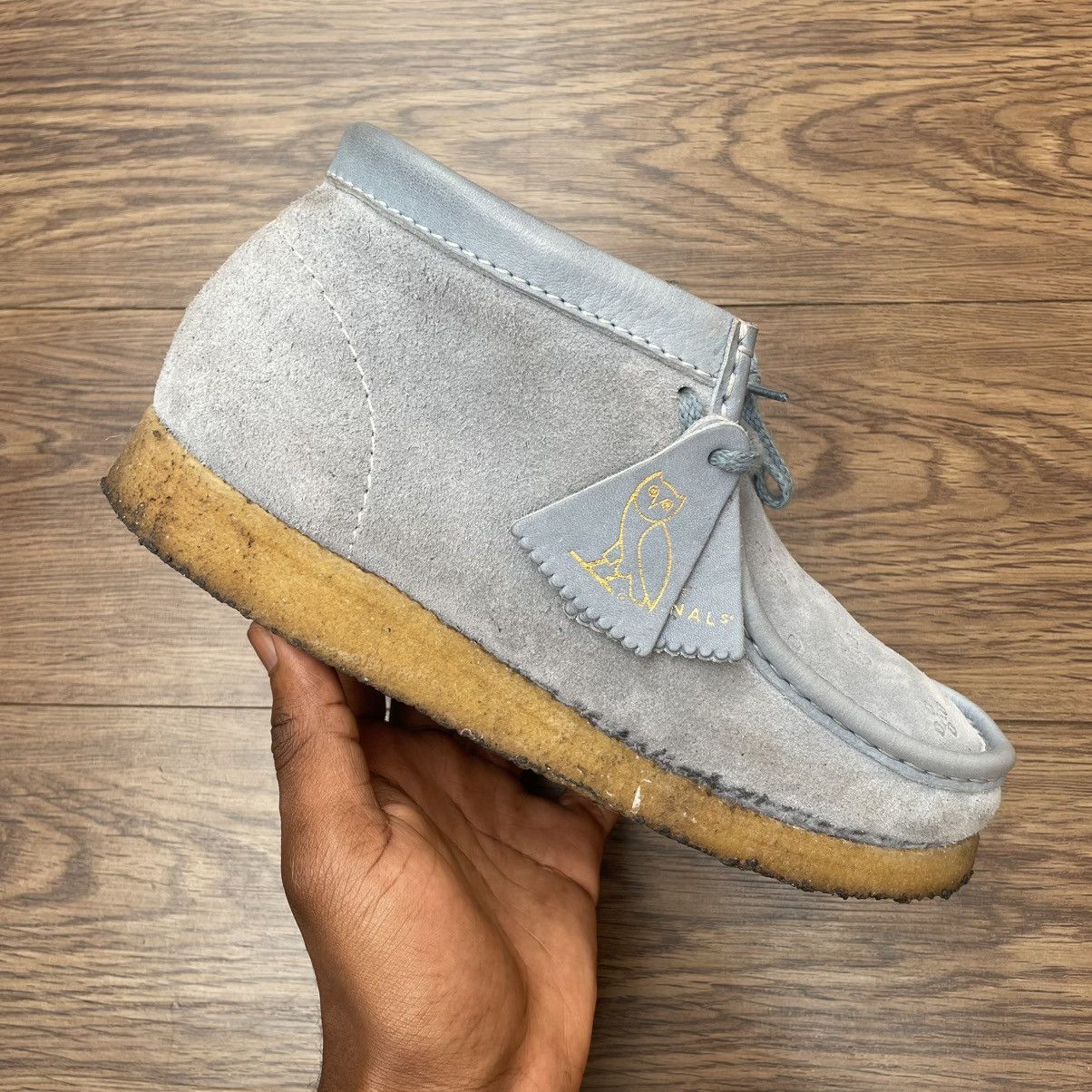 Clarks 2018 OVO Drake Clarks Blue Wallabees Sneaker US9UK8EU42 Size US 9 / EU 42 - 4 Thumbnail