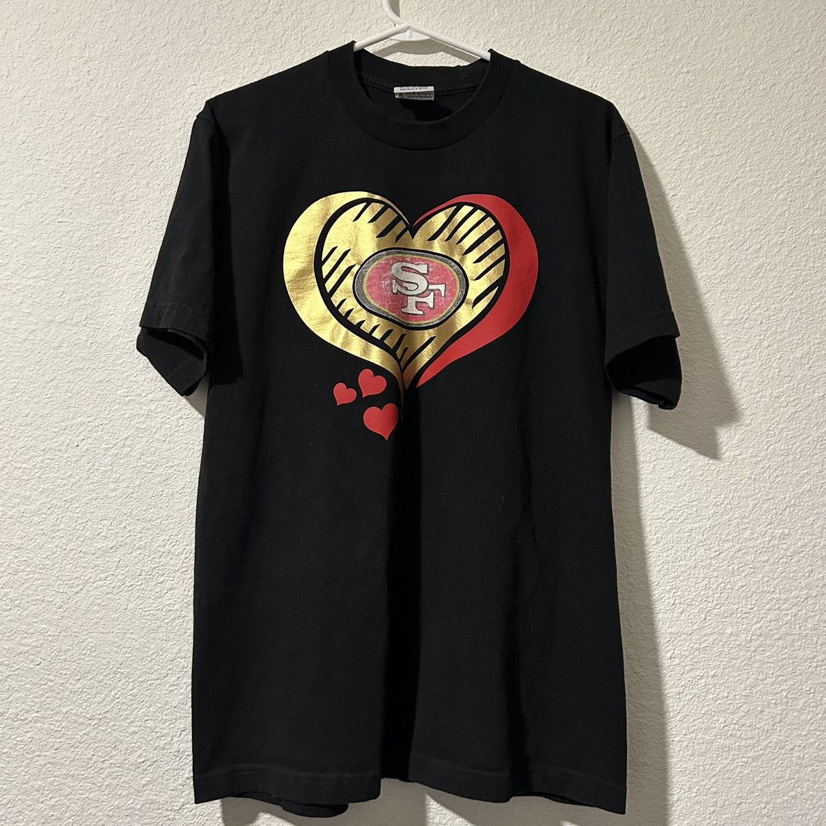 Other San Francisco 49ers Heart Super Heavy Large T-Shirt Size US L / EU 52-54 / 3 - 1 Thumbnail