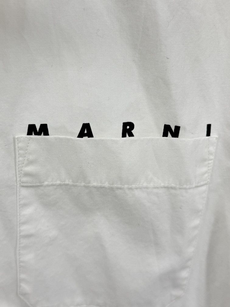Marni Pocket Logo Shirt Size US M / EU 48-50 / 2 - 3 Thumbnail