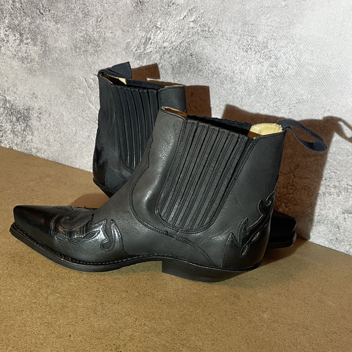 Sancho Boots Vintage Sancho Abarca Cowboy Boots Leather Size 38 Size US 6.5 / EU 39-40 - 3 Thumbnail