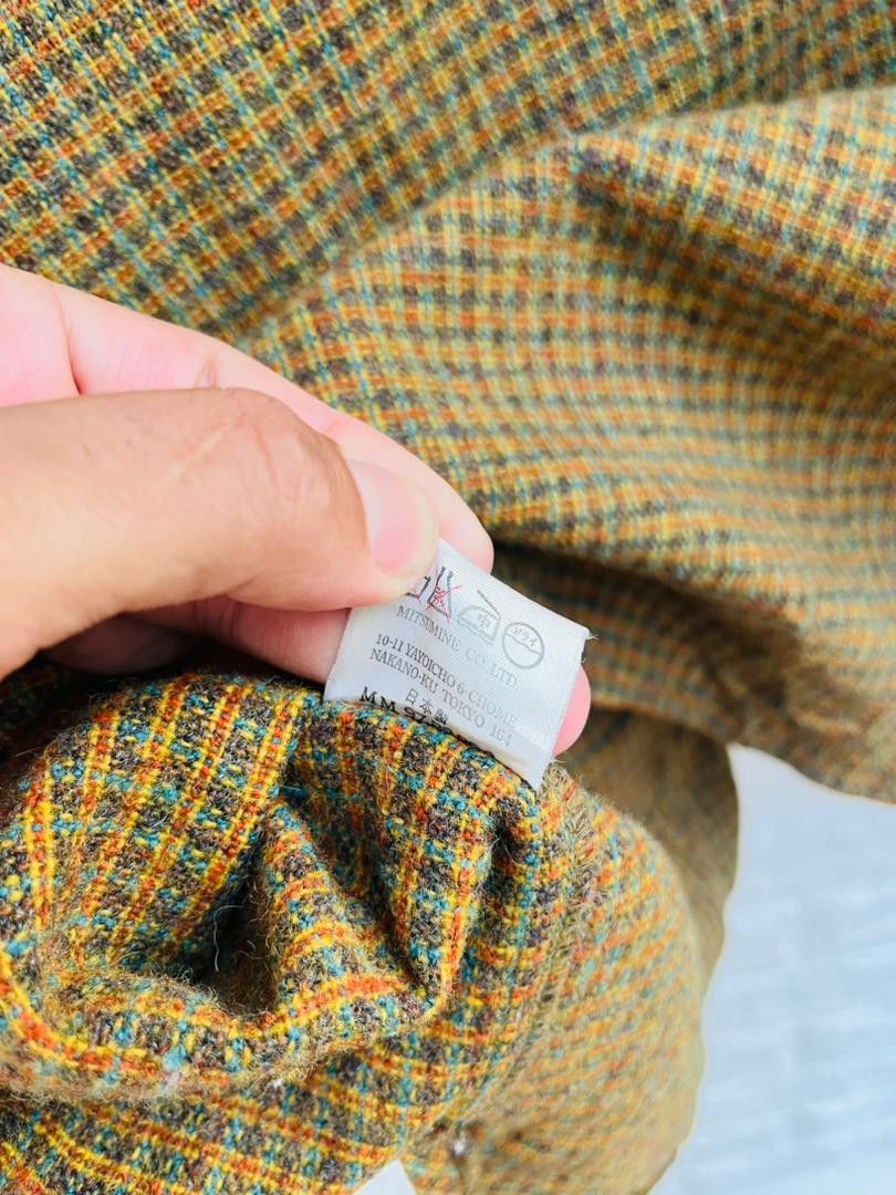 Japanese Brand × Vintage Vintage Mitsumine Wool Japanese Designer Fashion Style Size US L / EU 52-54 / 3 - 9 Thumbnail