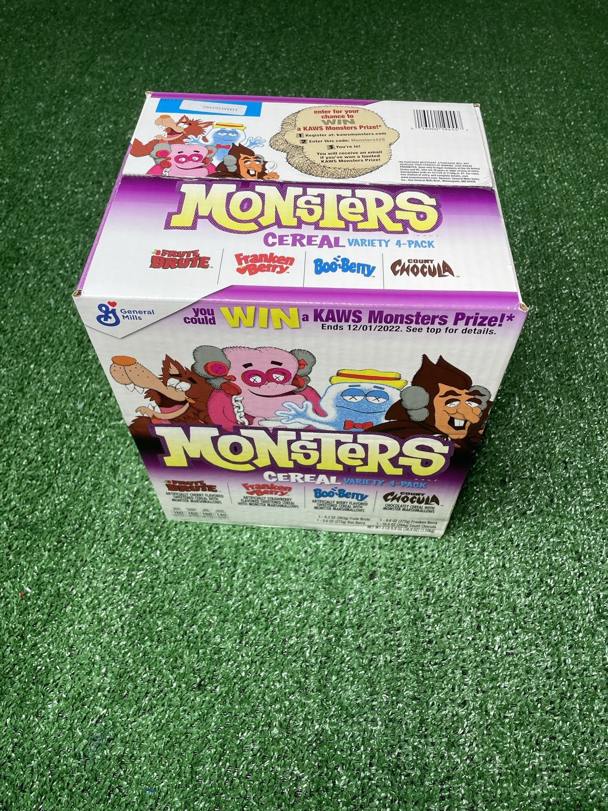 Kaws Kaws x Monsters Cereal (Limited Edition Box) (4 Boxes In 1) Size ONE SIZE - 1 Thumbnail