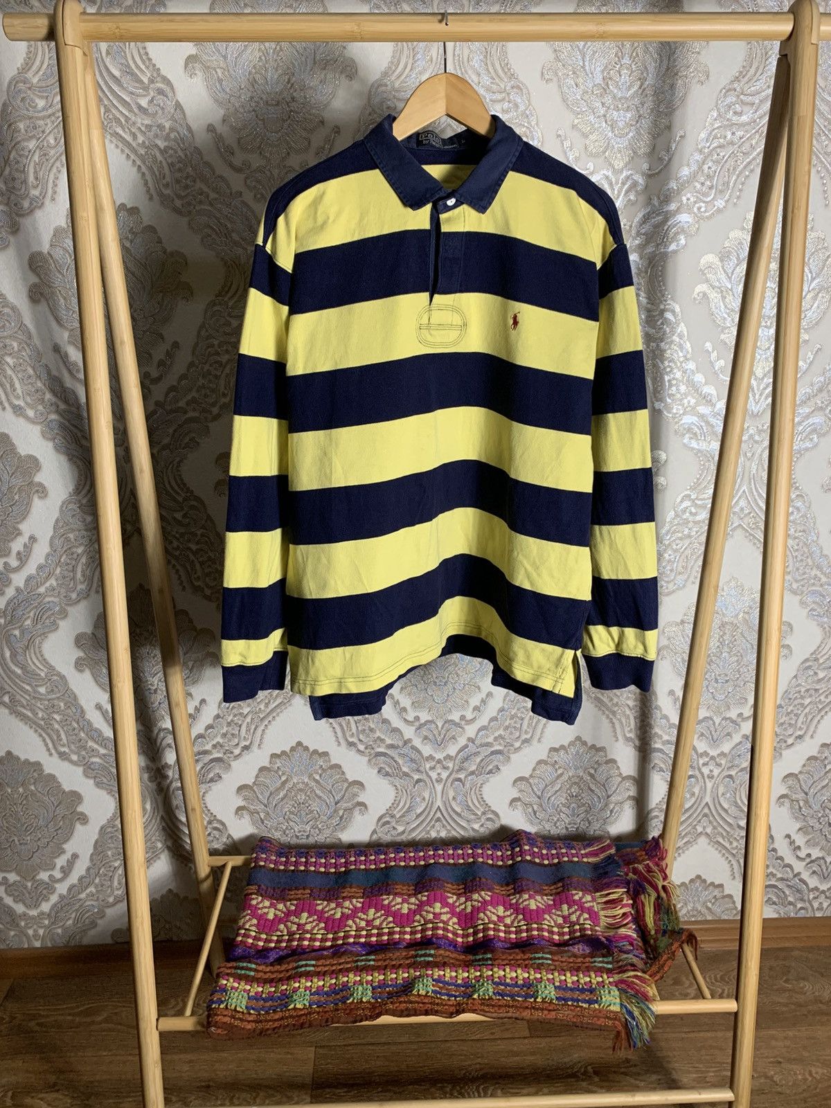 Polo Ralph Lauren VINTAGE POLO RALPH LAUREN DESIGNER RETRO RUGBY CASUAL 90s Size US L / EU 52-54 / 3 - 2 Thumbnail