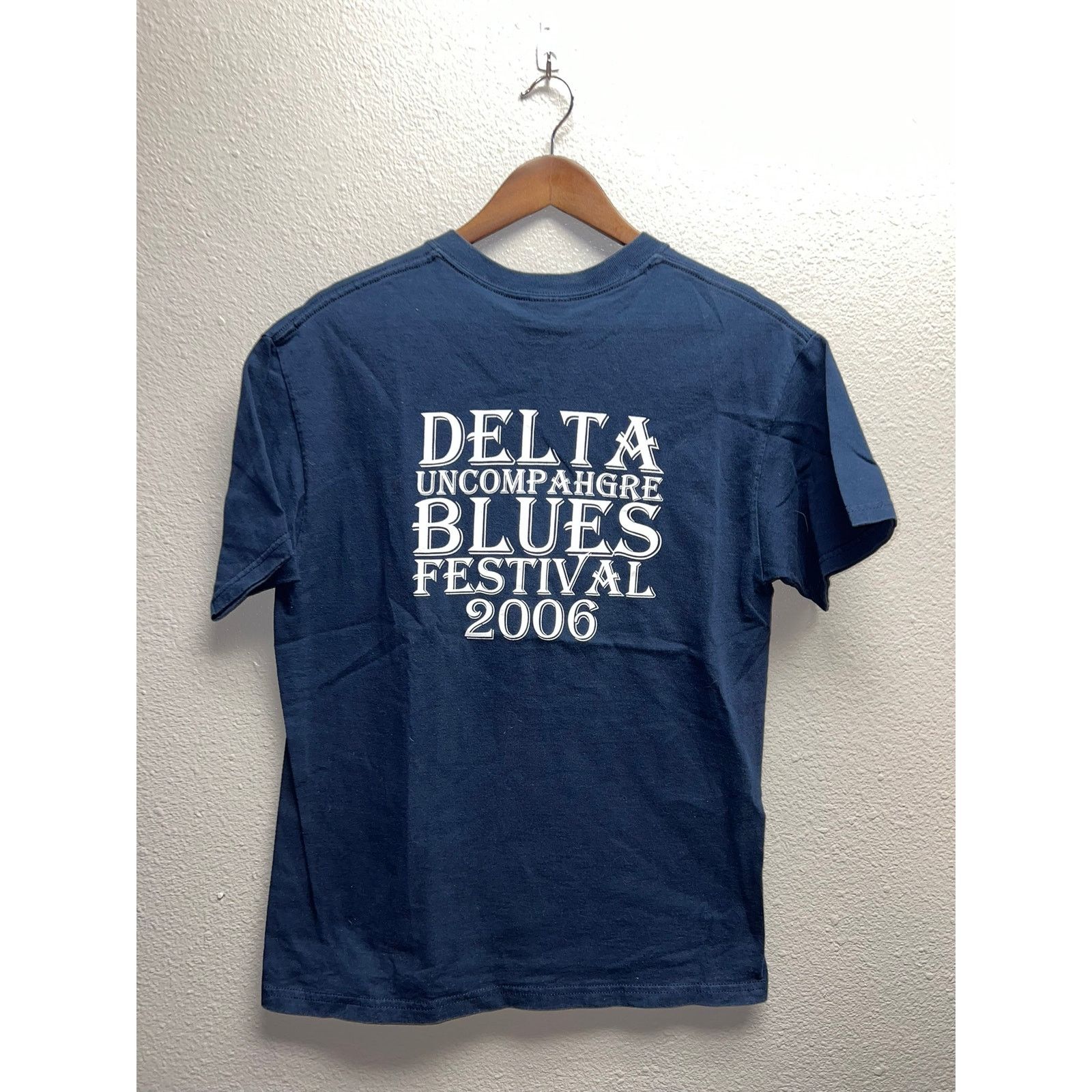 Gildan Delta Uncompahgre Blues Festival Shirt 2006 Blue Music Tee M Size US M / EU 48-50 / 2 - 1 Thumbnail