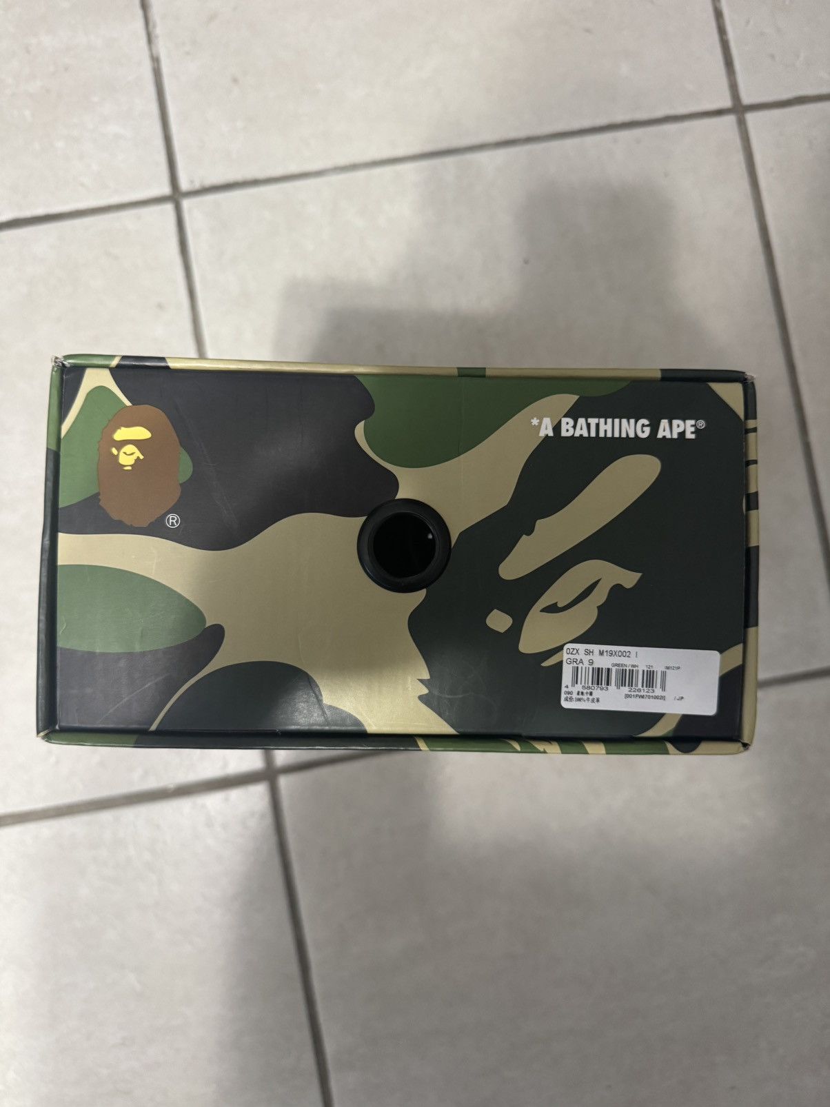 Bape BAPE Bapesta Patent Leather Green/White Size US 9 / EU 42 - 10 Thumbnail