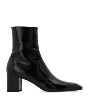 Saint Laurent Paris o1la1rc1a0226 756091 XIV Boots in Patent Leather in Black Size US 7 / EU 40 - 1 Thumbnail