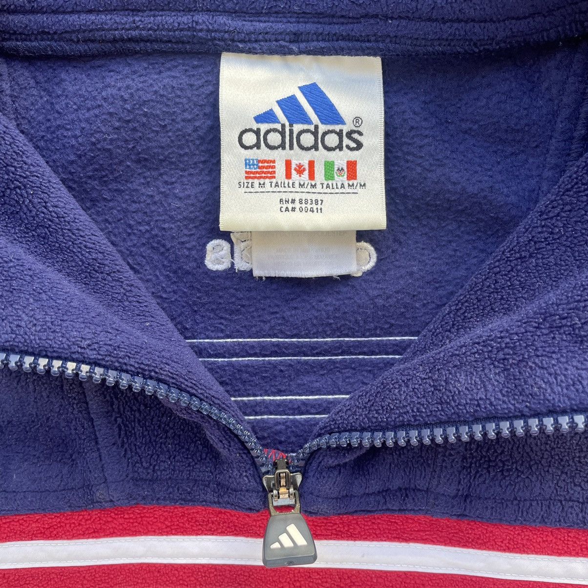 Adidas × Vintage Vintage 90s Adidas Bayern Munich 1/4 Zip Sweatshirt Size M Size US M / EU 48-50 / 2 - 4 Thumbnail