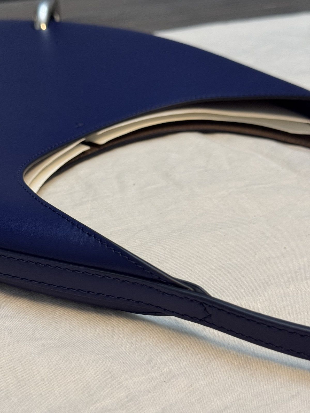 Tory Burch TORY BURCH Navy Pierced Bag Size ONE SIZE - 14 Thumbnail