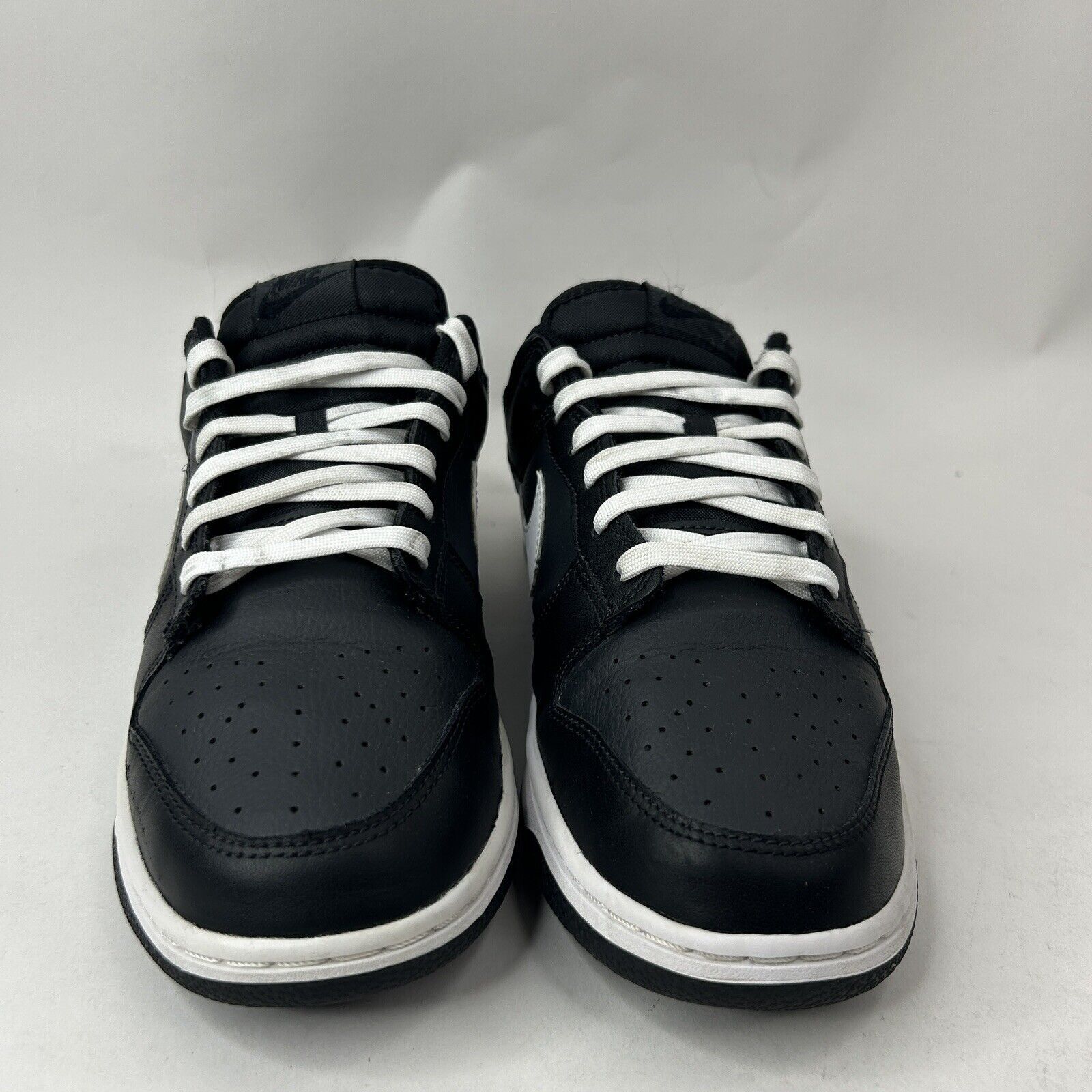 Nike Nike Dunk Low Retro “Black Panda/Off-Noir White” 2024 Size US 10 / EU 43 - 2 Thumbnail