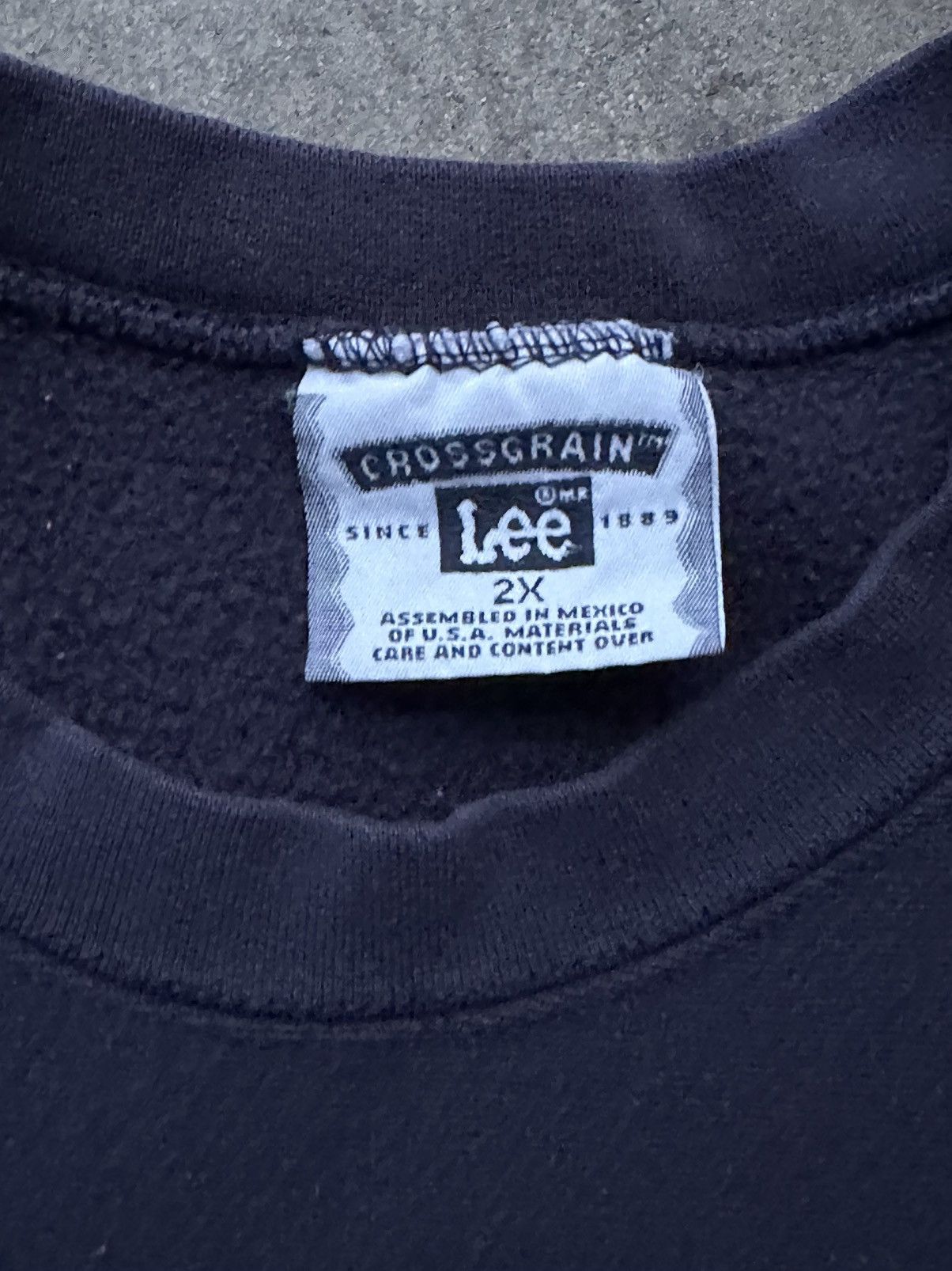 Lee × Vintage Lee Sigma Chi crewneck Size US XXL / EU 58 / 5 - 4 Thumbnail