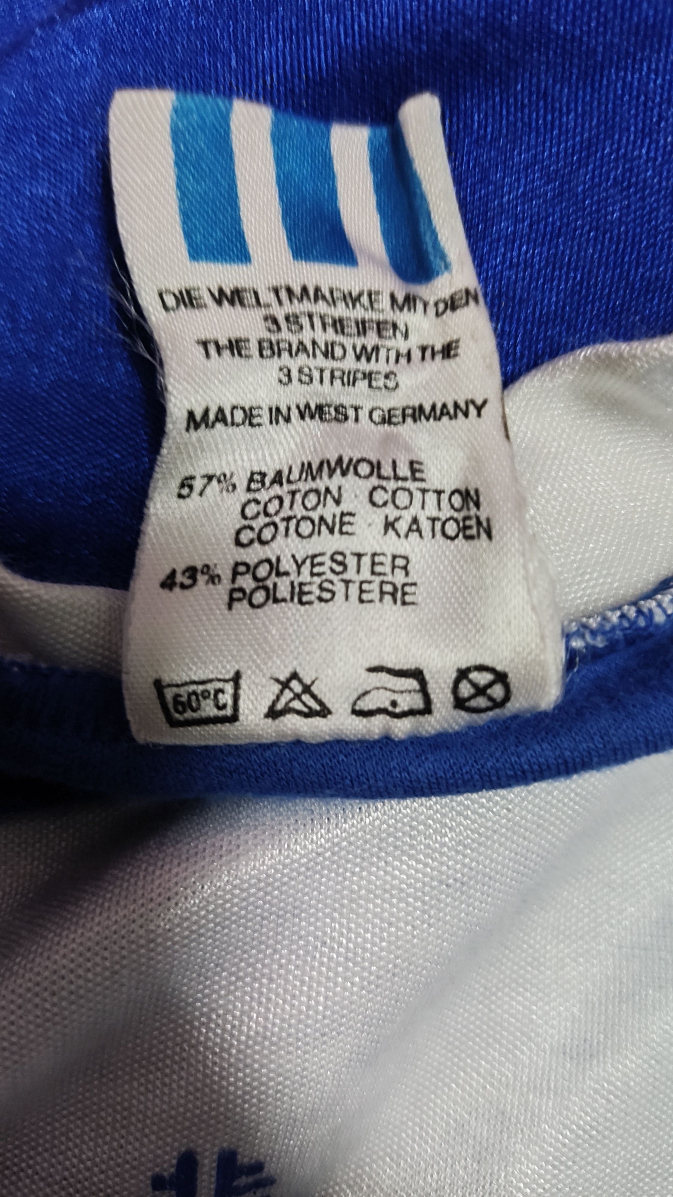 Adidas × Vintage 🔥OFFER🔥 Vintage 70s-80s Adidas West Germany Jersey Size US M / EU 48-50 / 2 - 4 Thumbnail