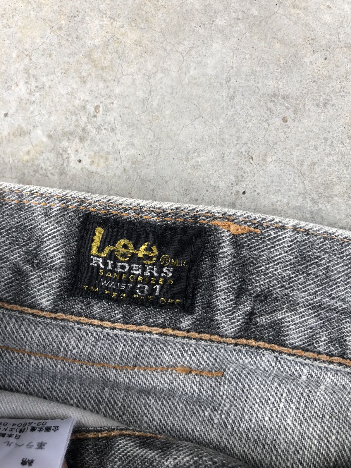 If Six Was Nine Japanese Lee Flared Jeans Distressed Jeans Size US 31 - 16 Thumbnail
