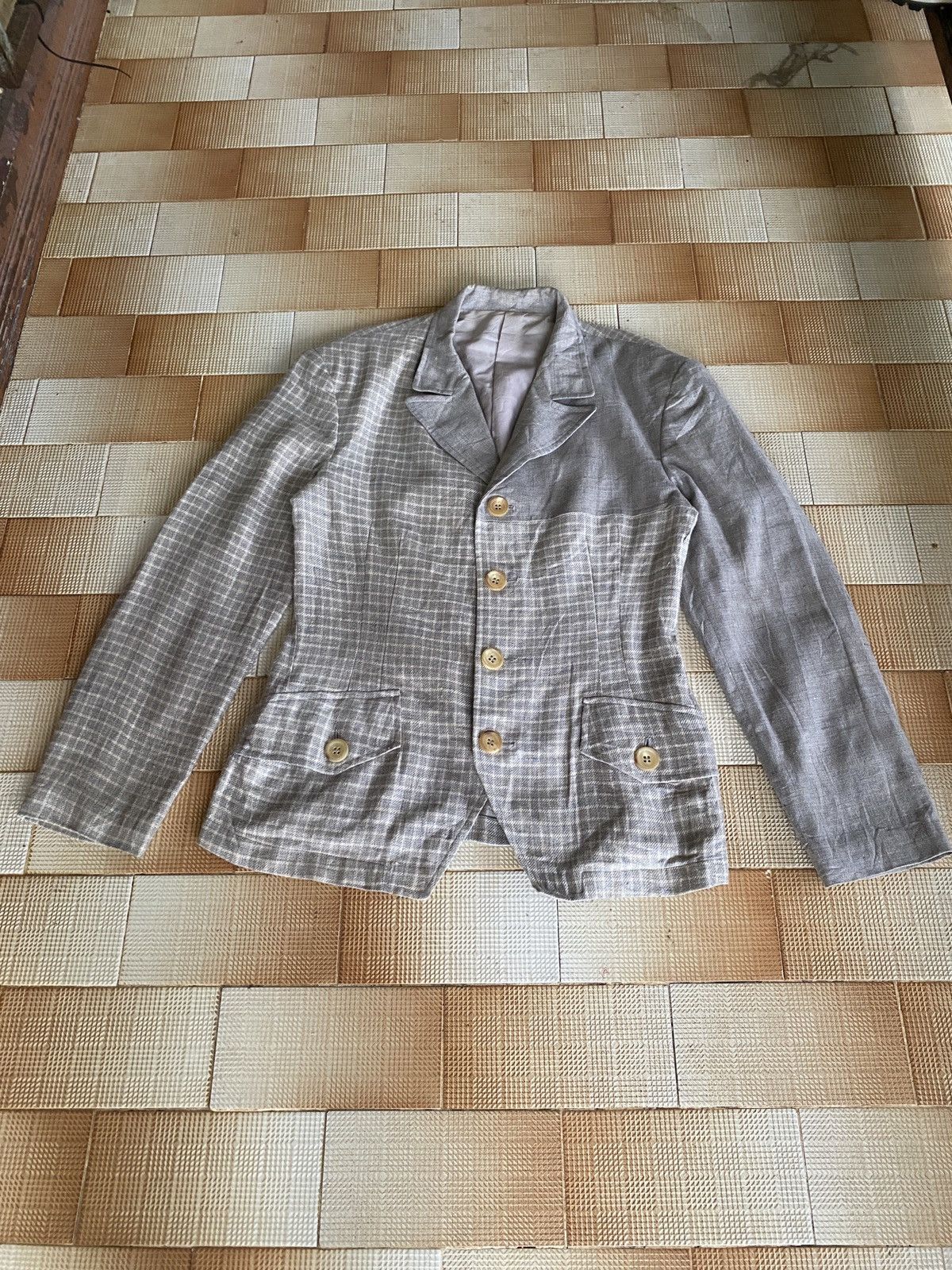 Designer × Y's × Yohji Yamamoto Vintage y’s yohji yamamoto blazzer jacket Size S / US 4 / IT 40 - 2 Thumbnail