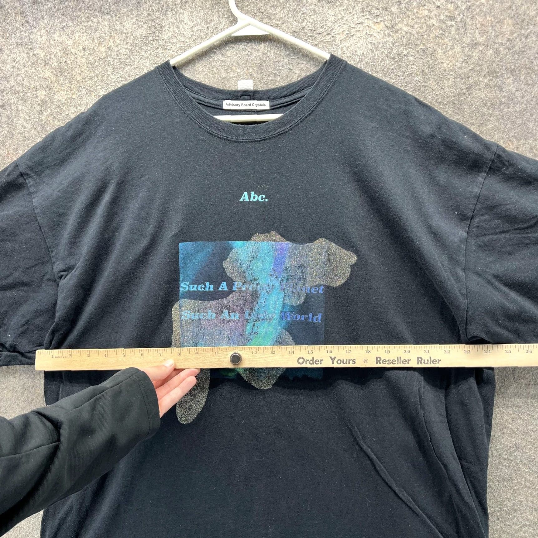 Advisory Board Crystals Advisory Board Crystals Shirt Mens 2XL Black Earth Day 2020 Graphic Relaxed Tee Size US XXL / EU 58 / 5 - 4 Thumbnail