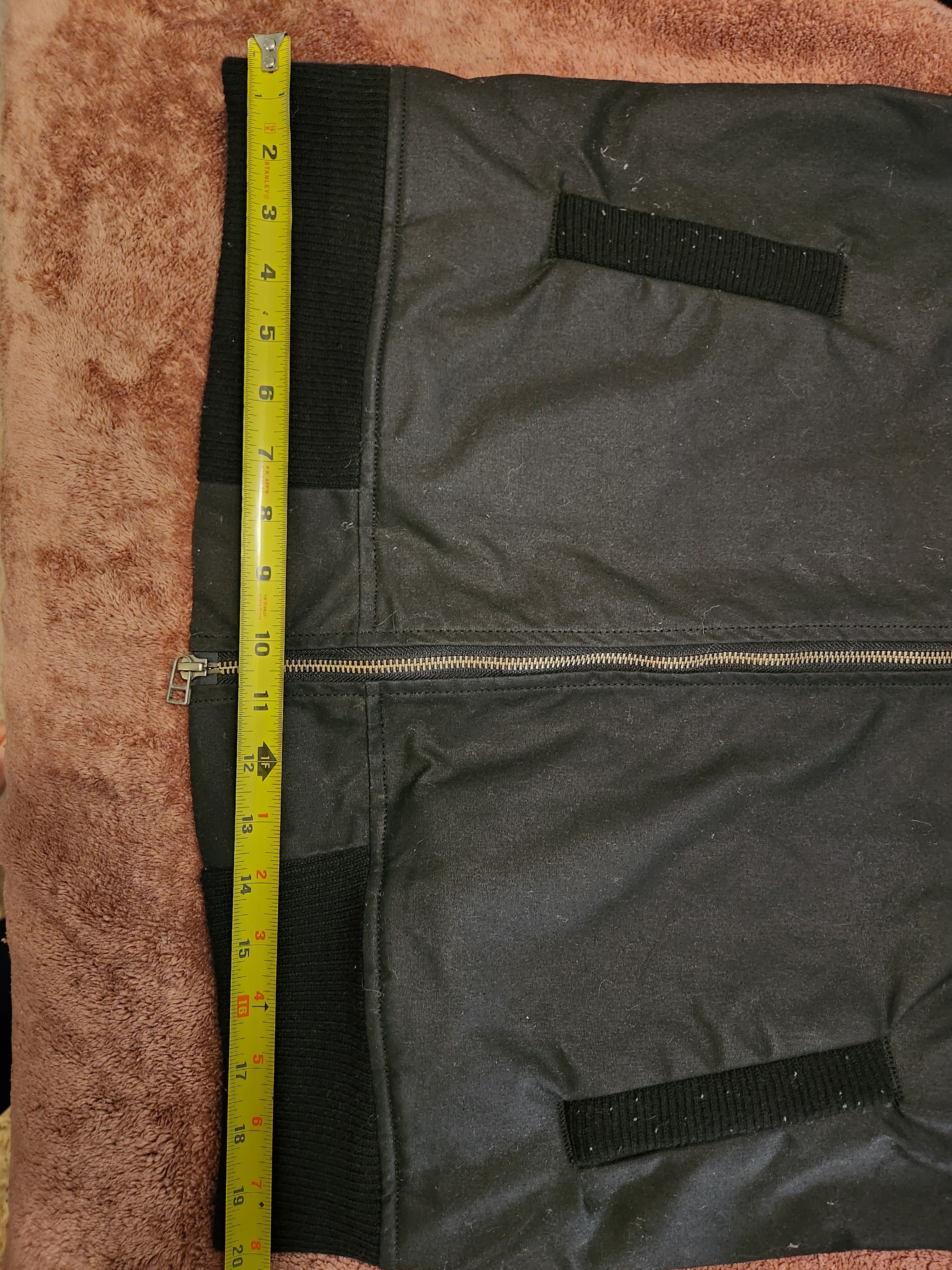 3sixteen 3sixteen black waxed canvas stadium jacket Size US XL / EU 56 / 4 - 6 Thumbnail