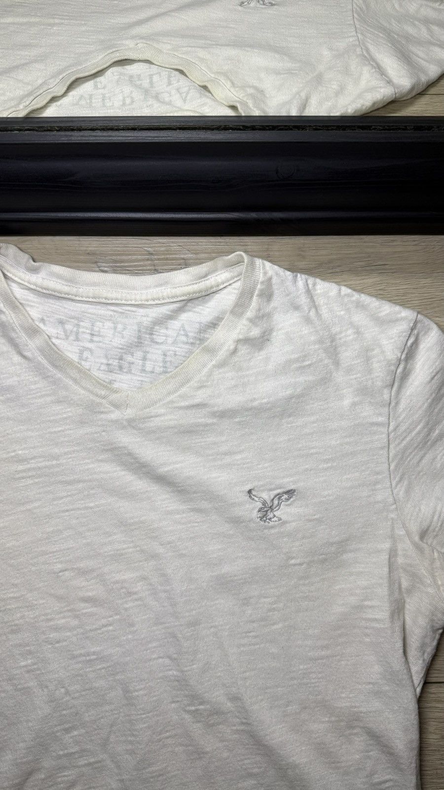 American Eagle Outfitters Y2K 2000s American Eagle Embroidered Logo Lightweight Shirt Size S / US 4 / IT 40 - 2 Thumbnail