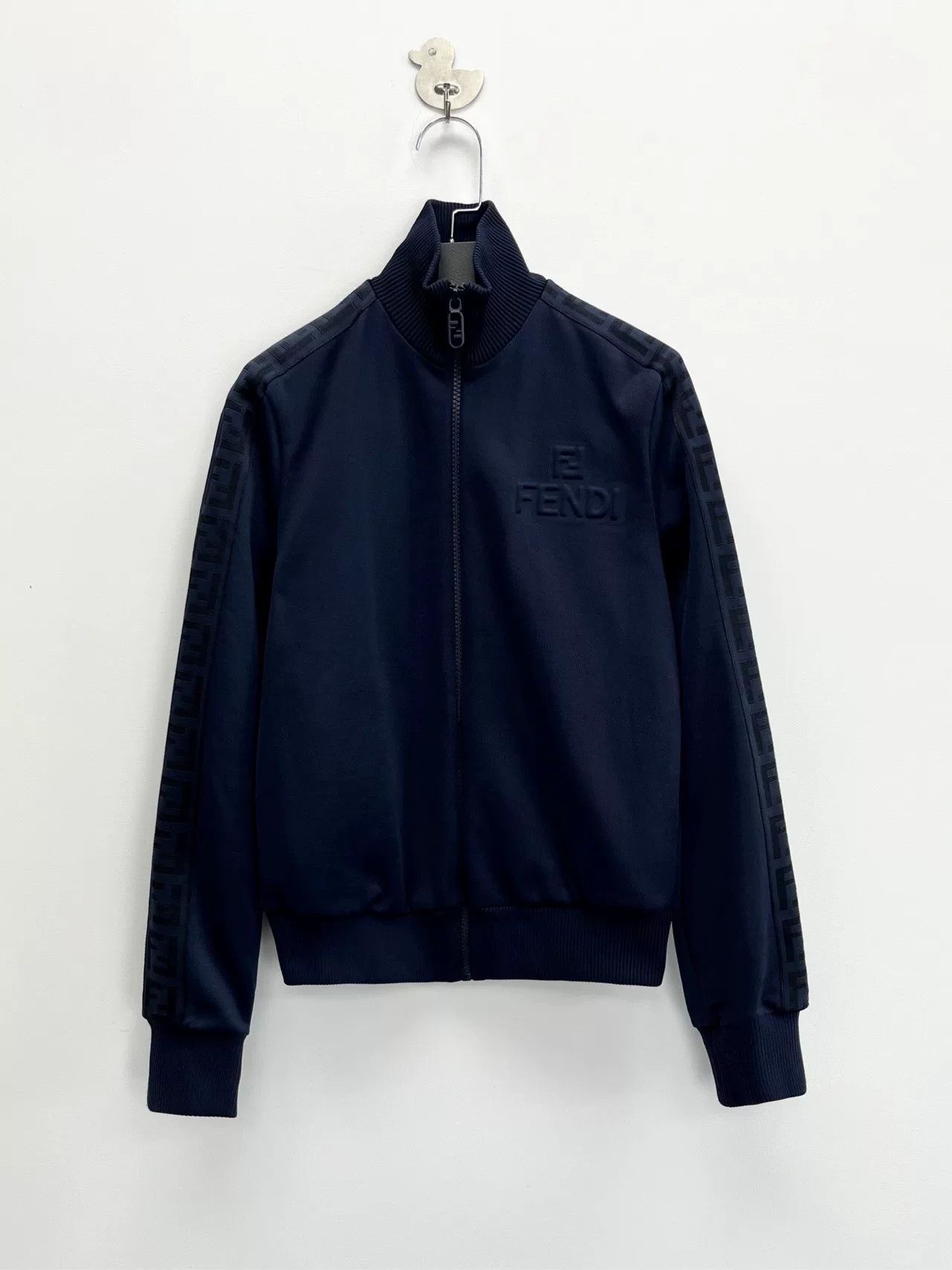 Fendi Fendi Short Zip Logo Jacket Size S / US 4 / IT 40 - 1 Thumbnail