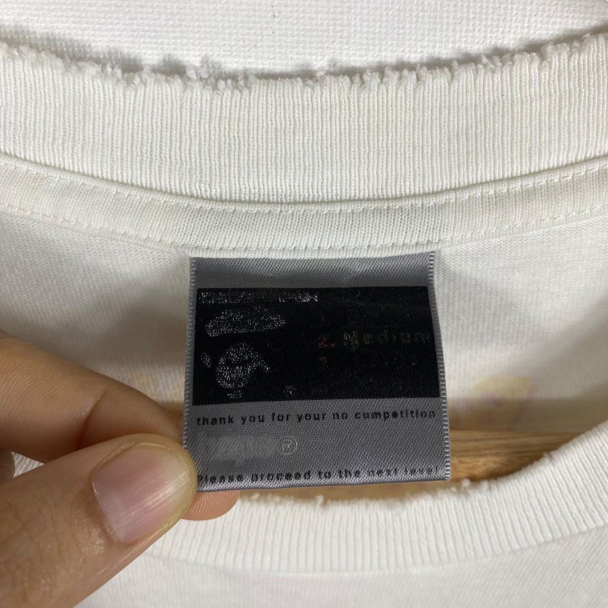 Bape Vintage BAPEVIL REBORN Trash & Distressed Tee Shirt Size US M / EU 48-50 / 2 - 9 Thumbnail