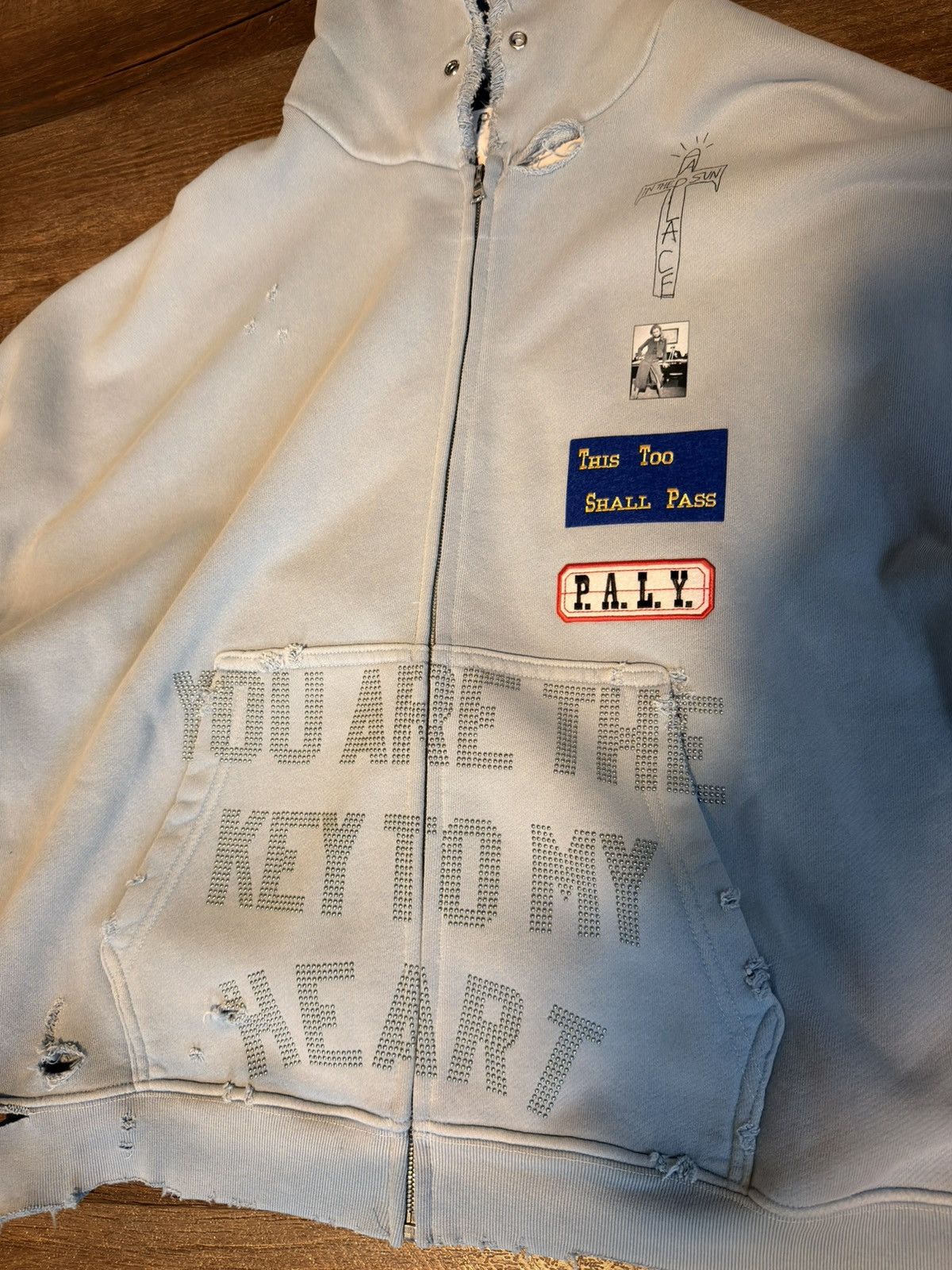 Paly Hollywood Paly Hollywood Zip Up Hoodie Size US M / EU 48-50 / 2 - 2 Thumbnail